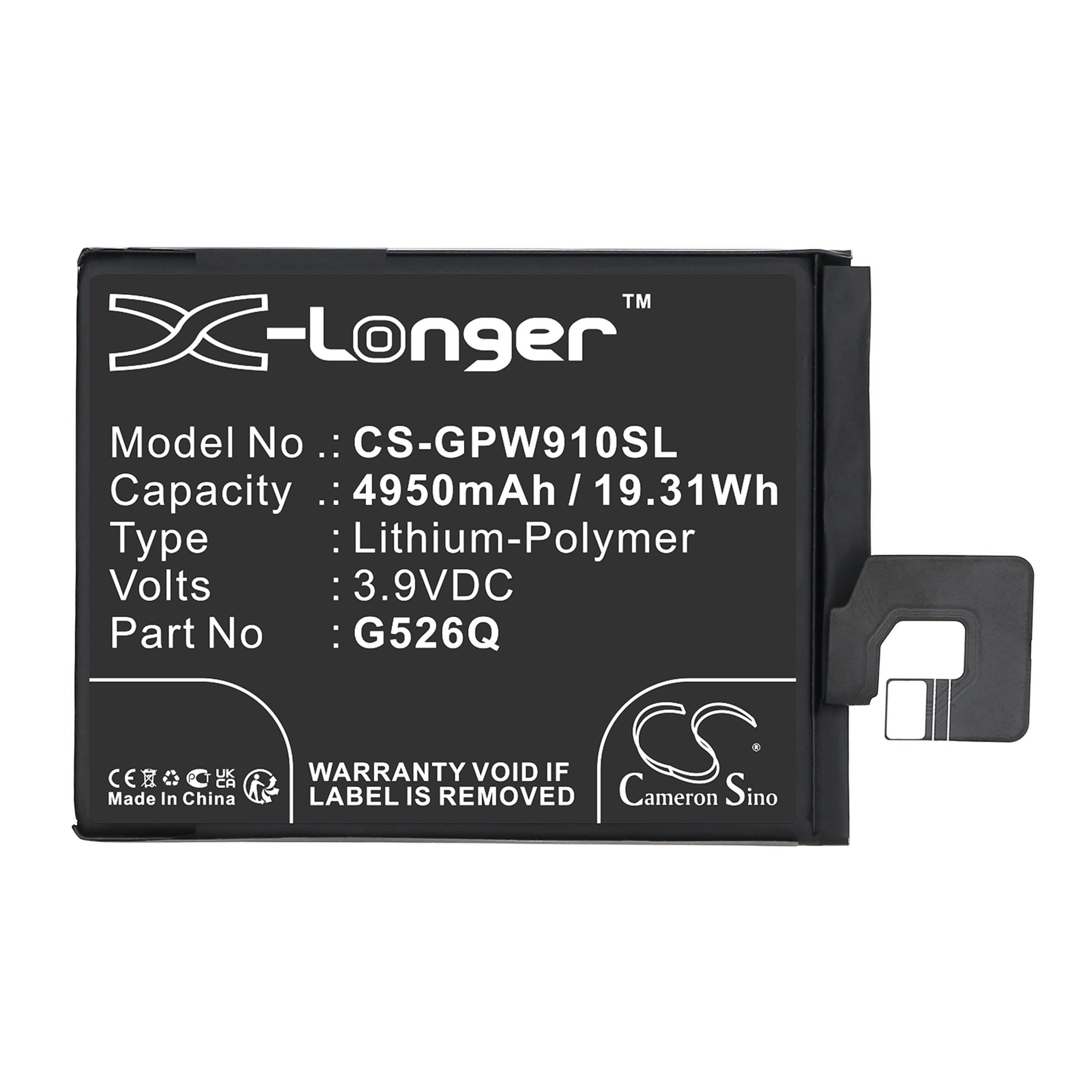 Cameron Sino Replacement Battery for Google