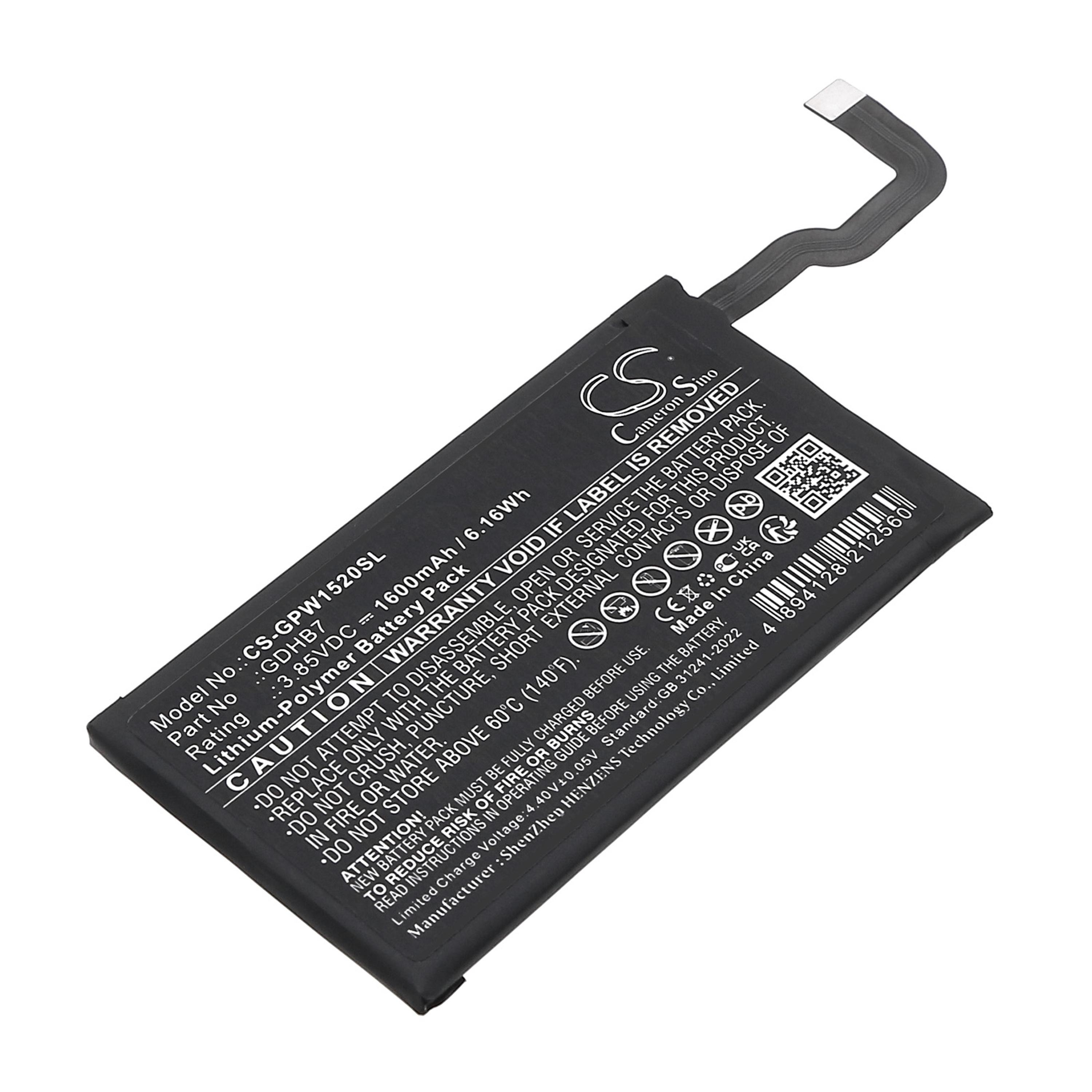 Cameron Sino Replacement Battery for Google