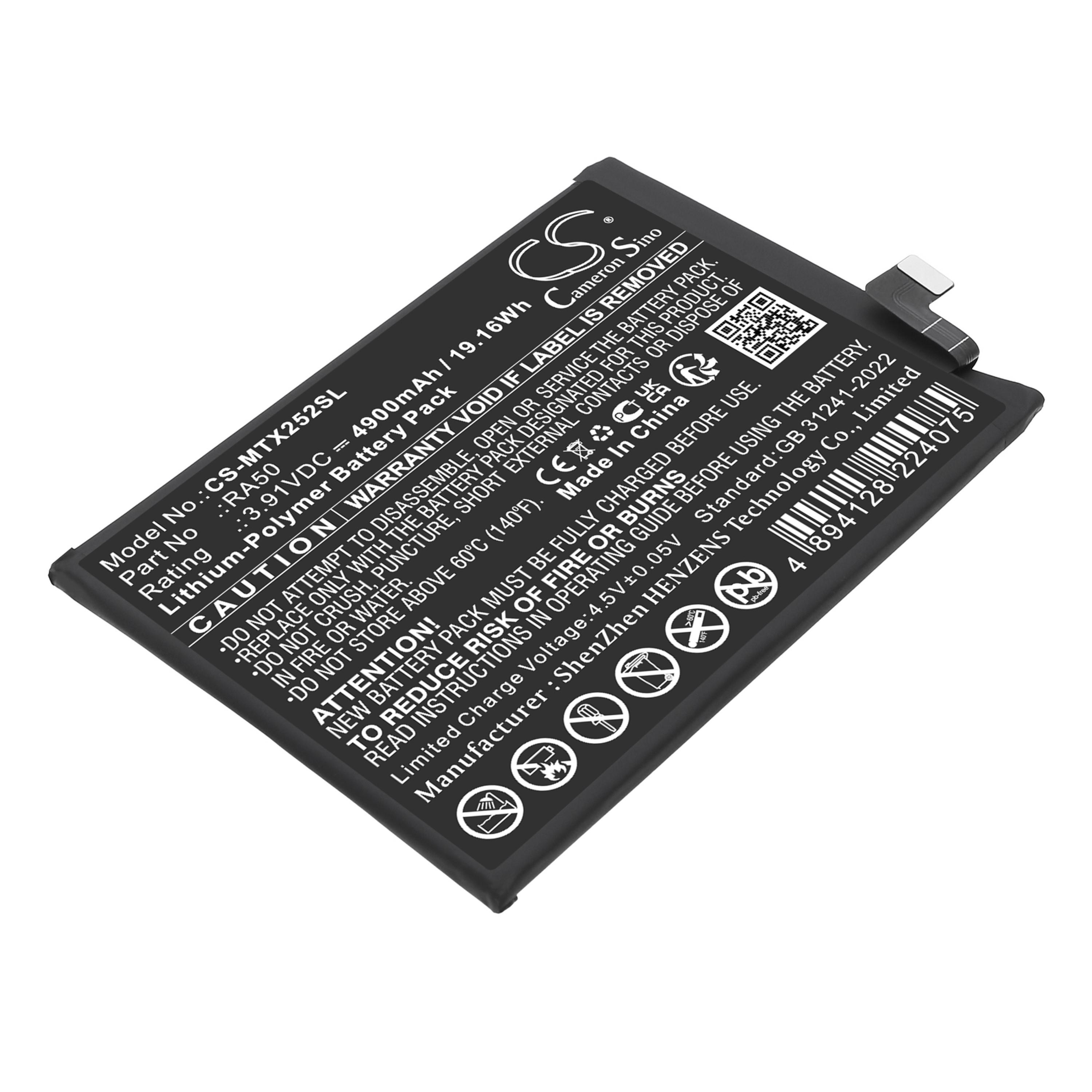 Cameron Sino Replacement Battery for Motorola