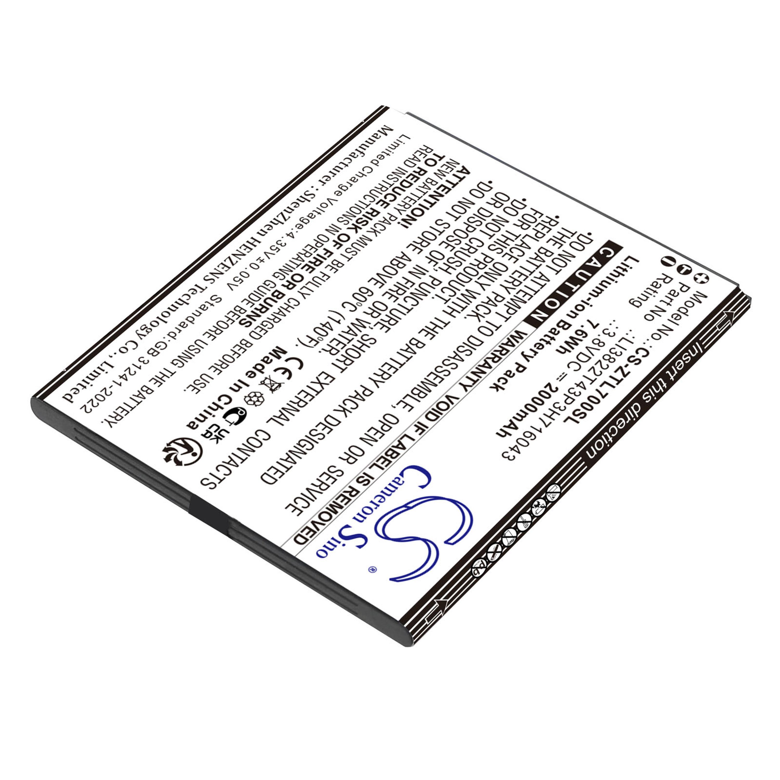 Cameron Sino Replacement Battery for ZTE
