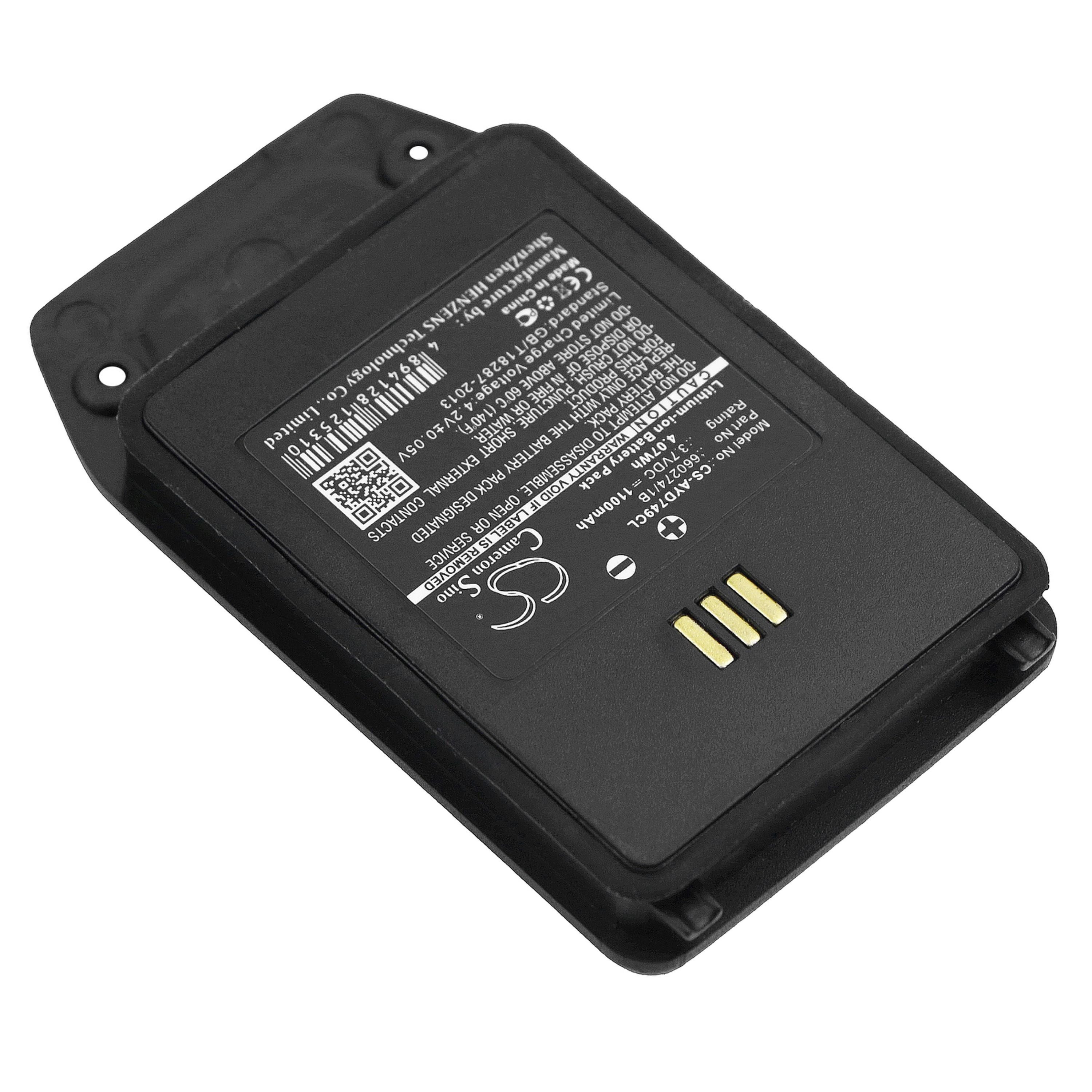 Cameron Sino 1100 mAh for Ascom