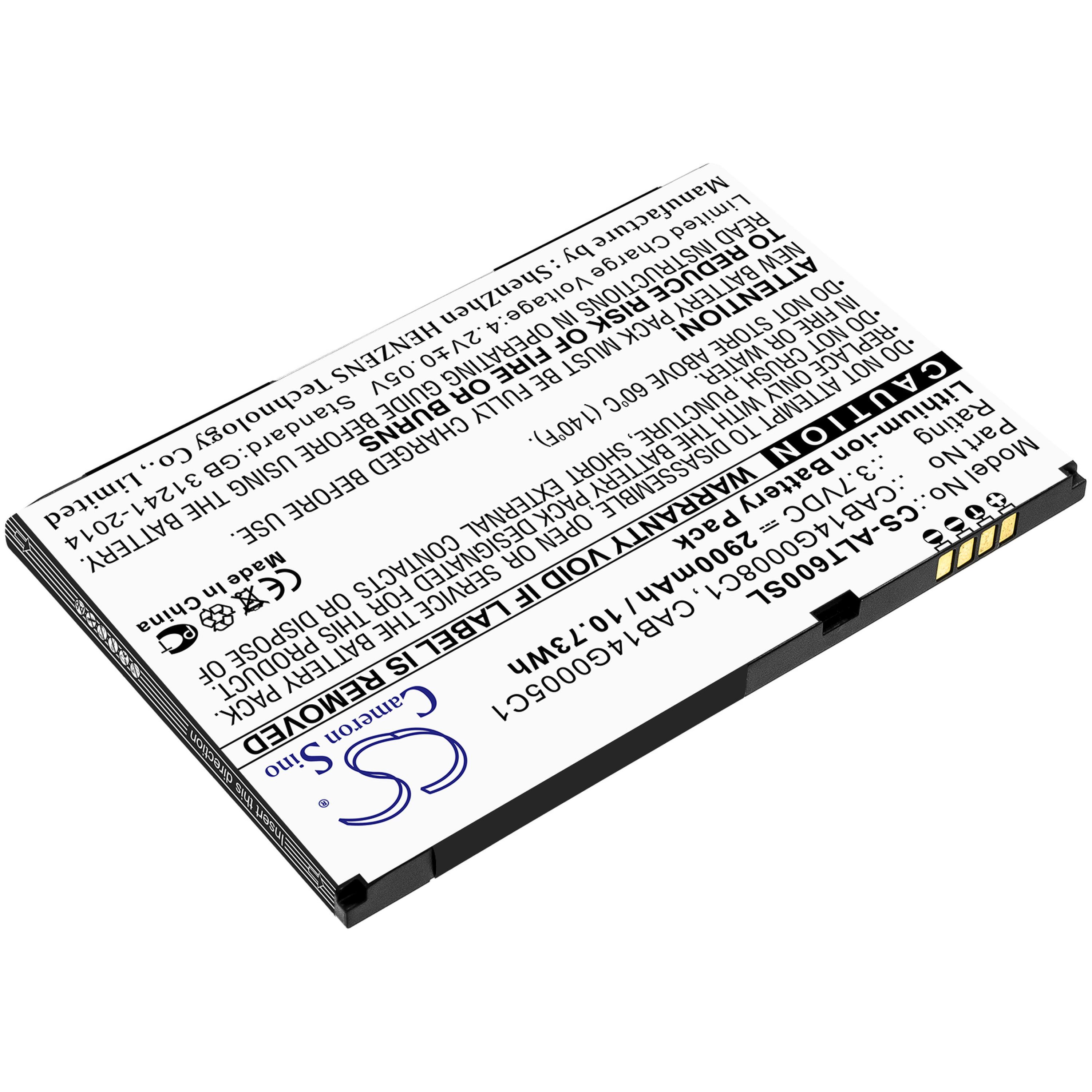Cameron Sino 2900 mAh for Alcatel