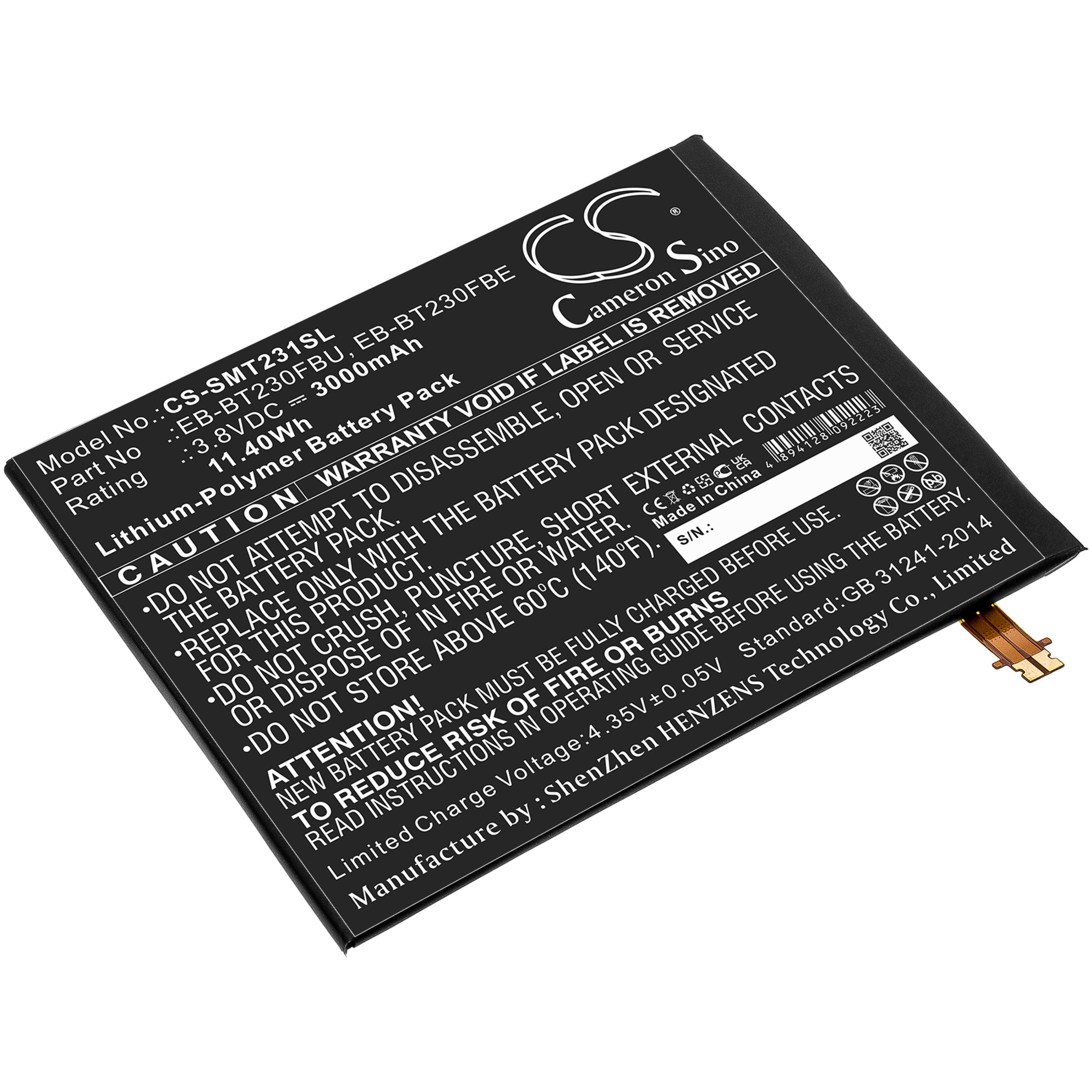 Cameron Sino 3000 mAh for Samsung
