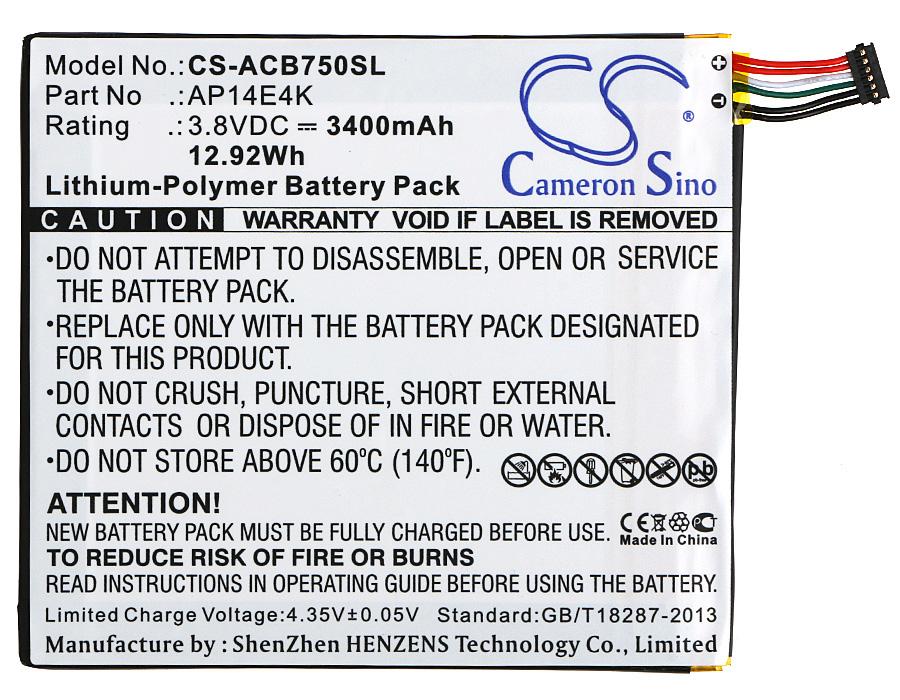Cameron Sino 3400 mAh for Acer
