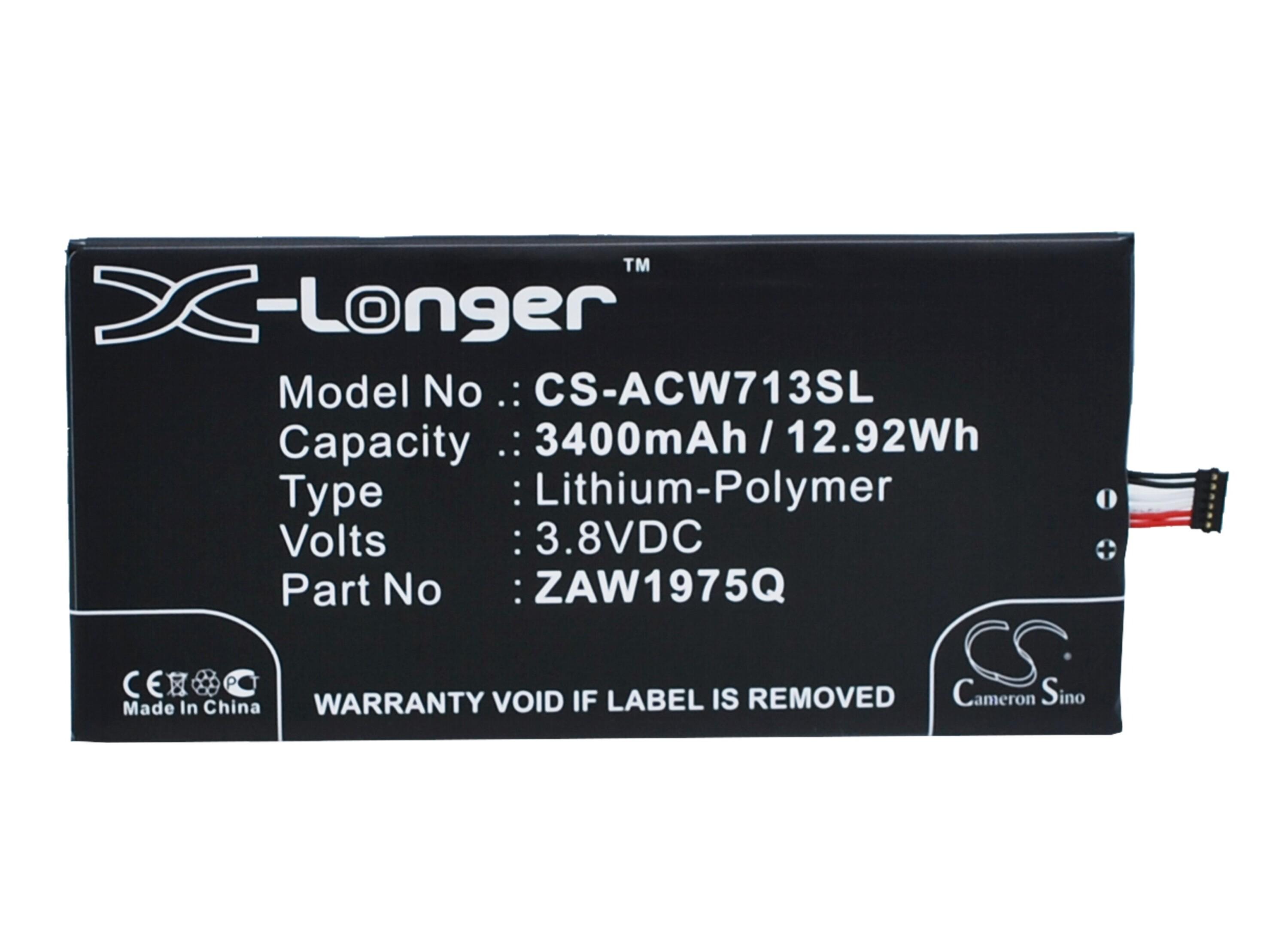 Cameron Sino 3400 mAh for Acer