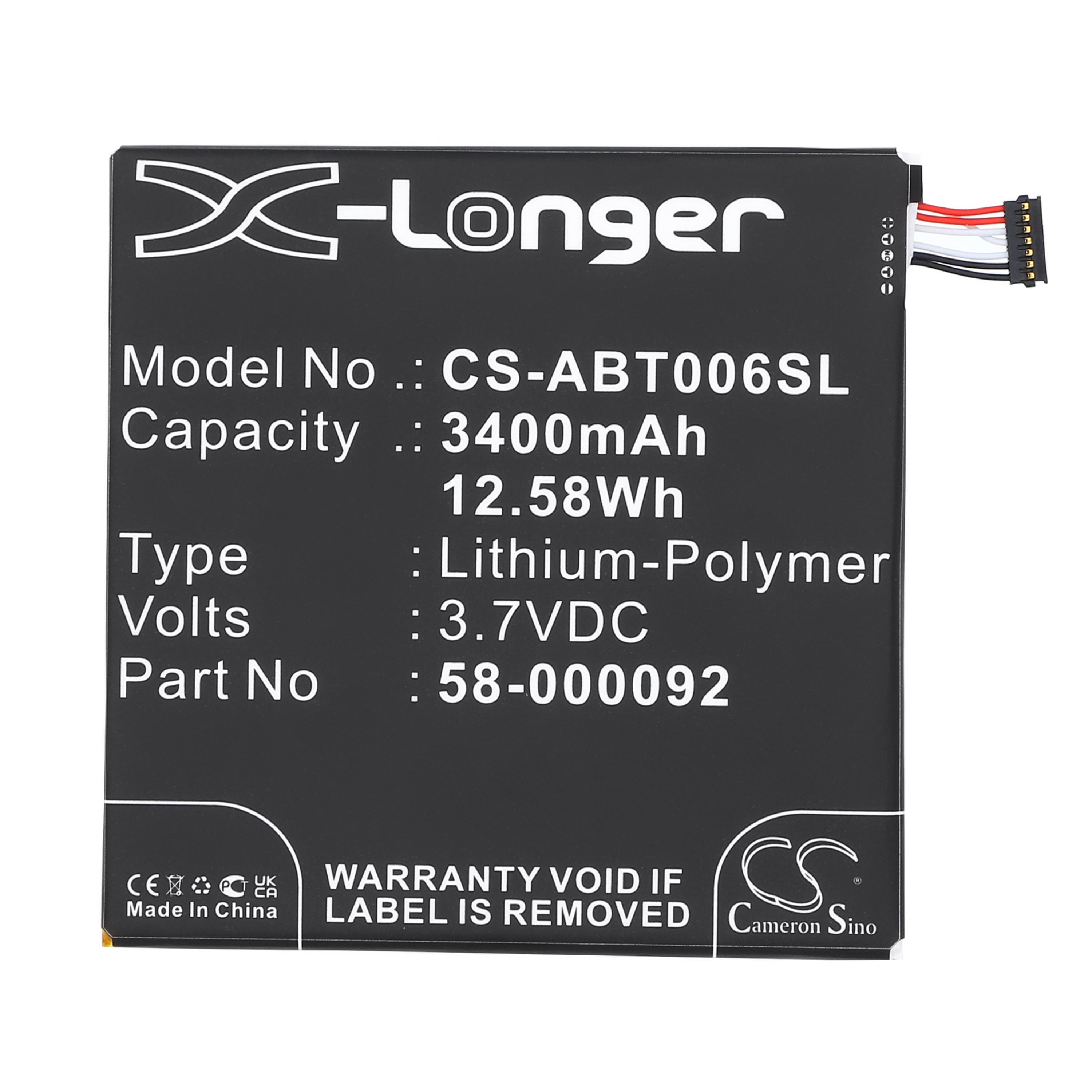 Cameron Sino 3400 mAh for Amazon
