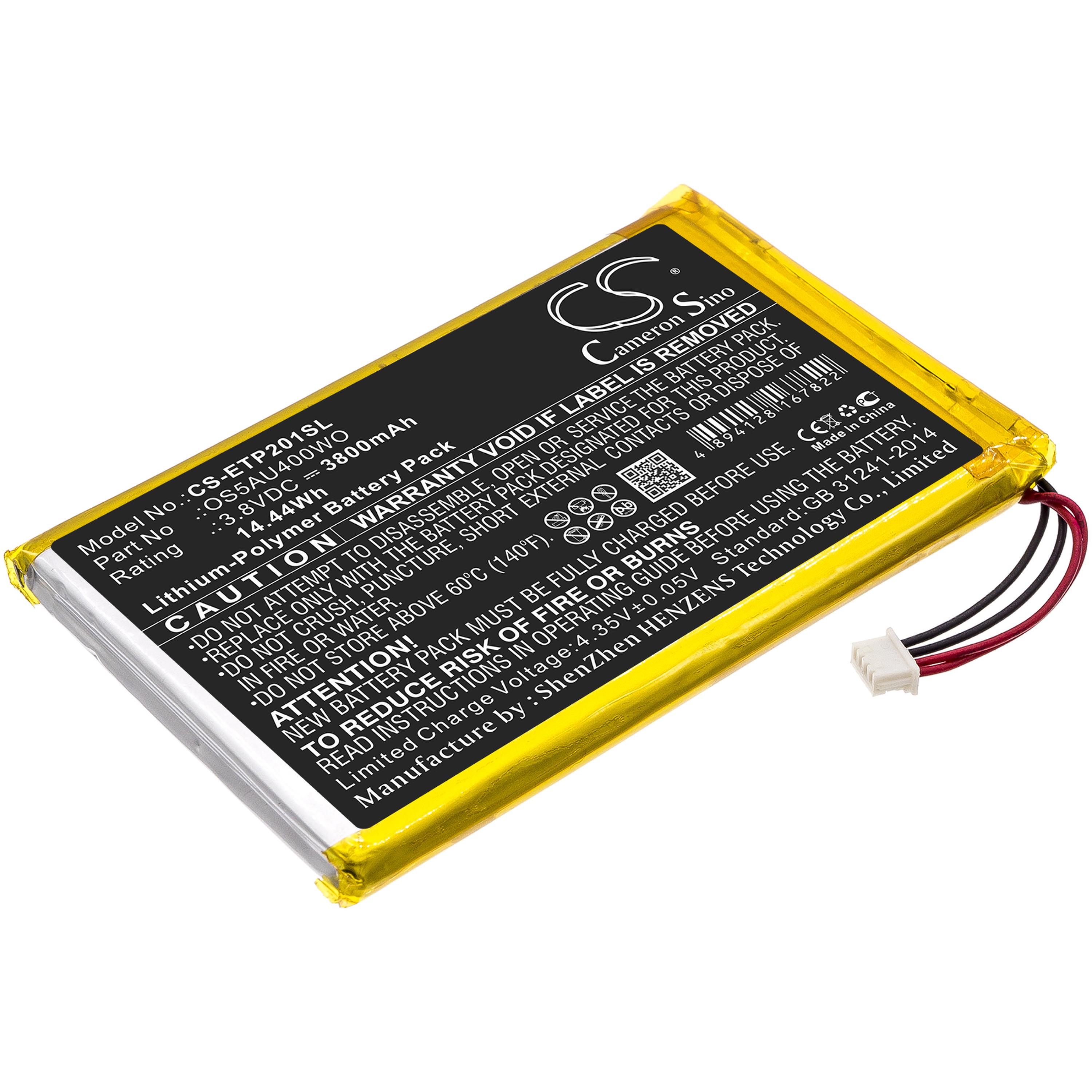 Cameron Sino 3800 mAh for Enspert