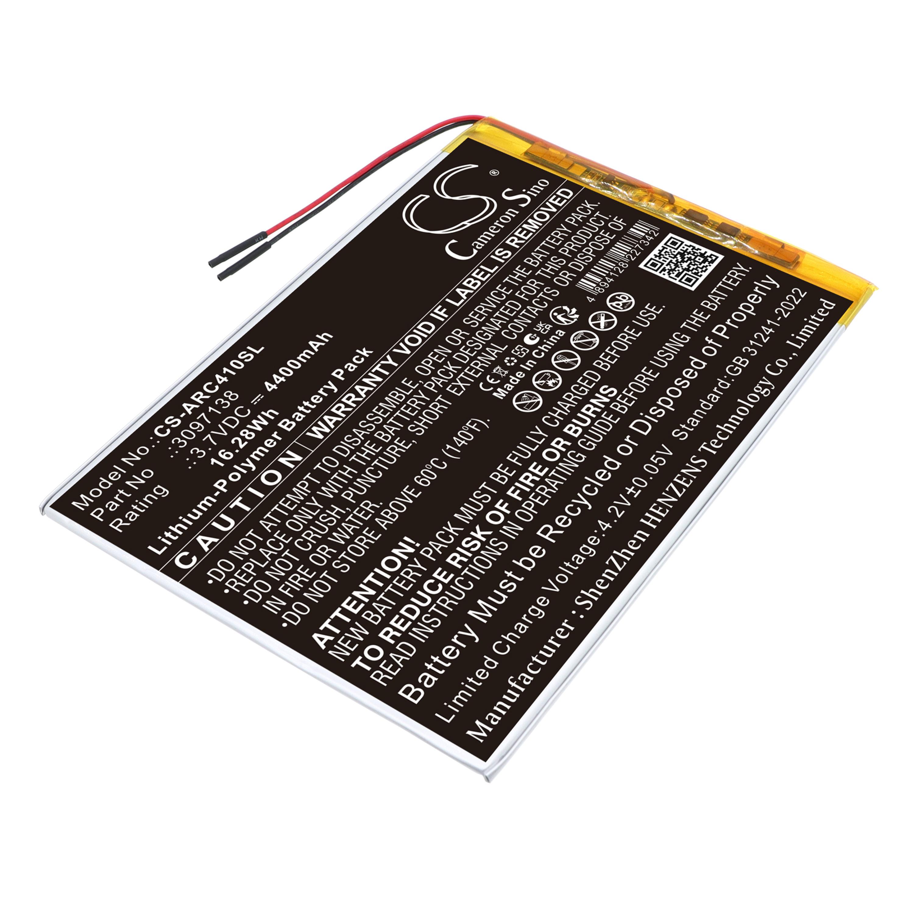 Cameron Sino 4400mAh Replacement Battery for