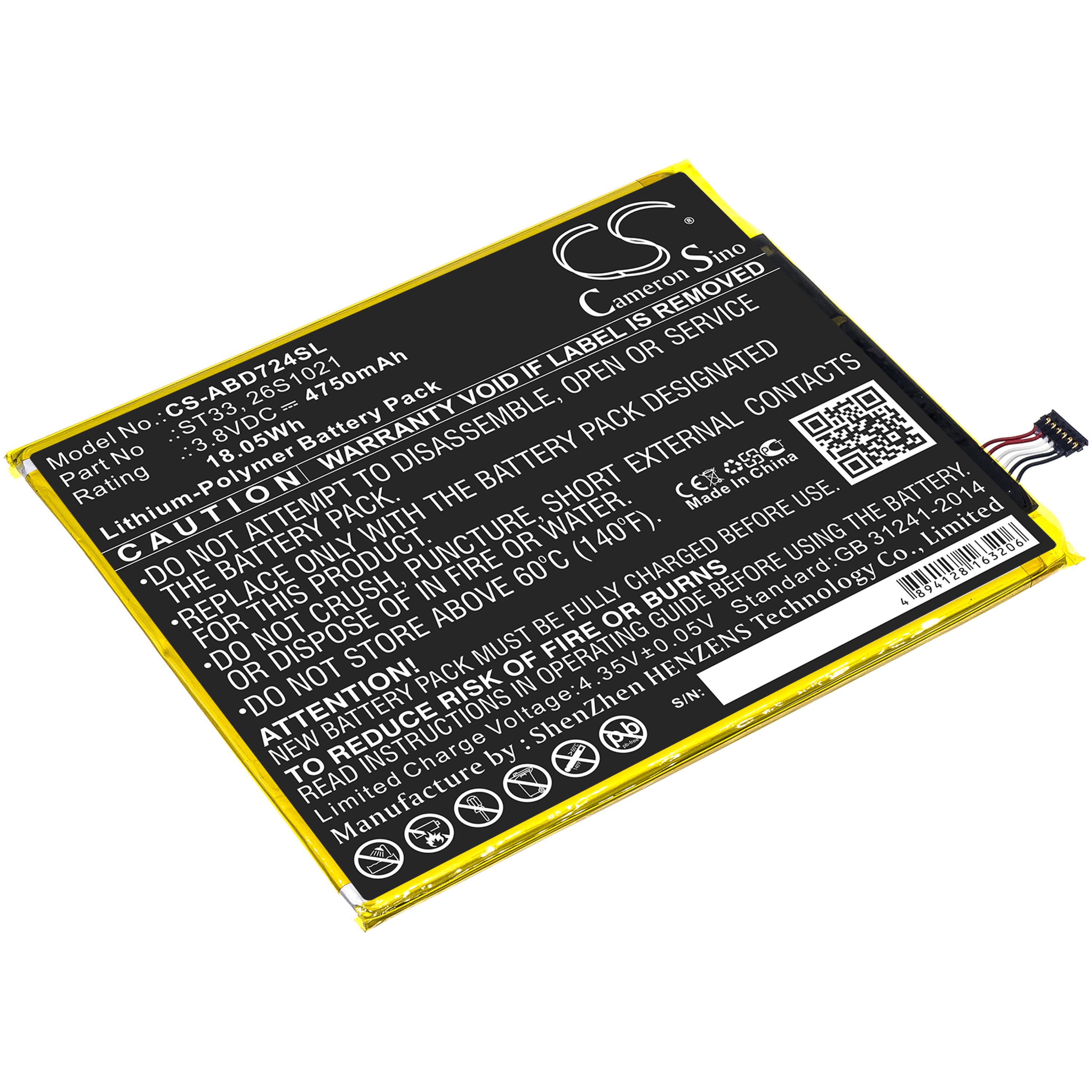 Cameron Sino 4750 mAh for Amazon