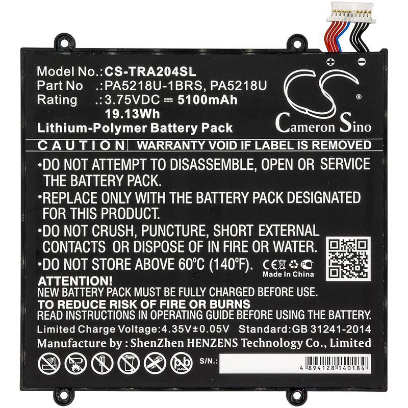 Cameron Sino 5100 mAh for Toshiba