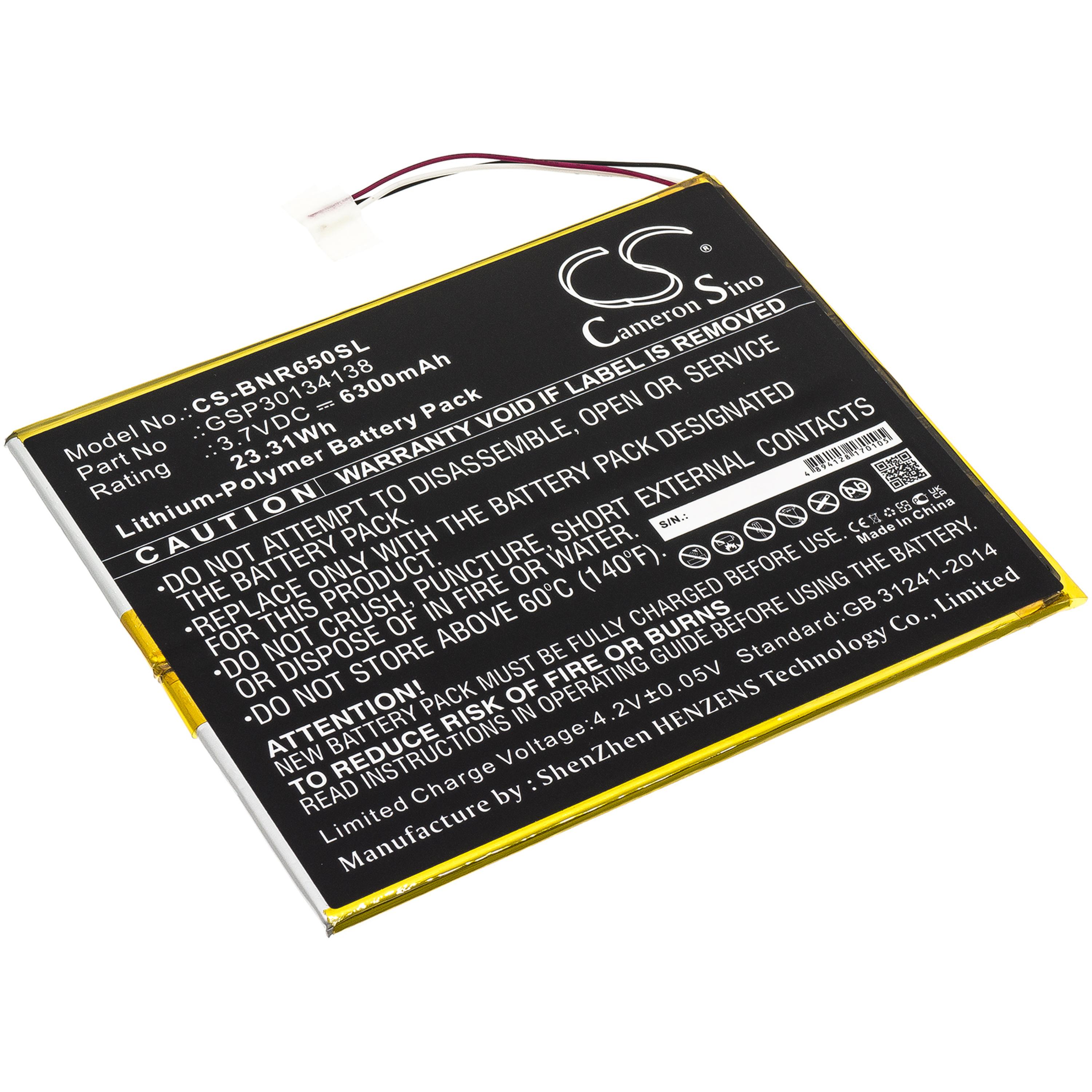Cameron Sino 6300 mAh for Barnes