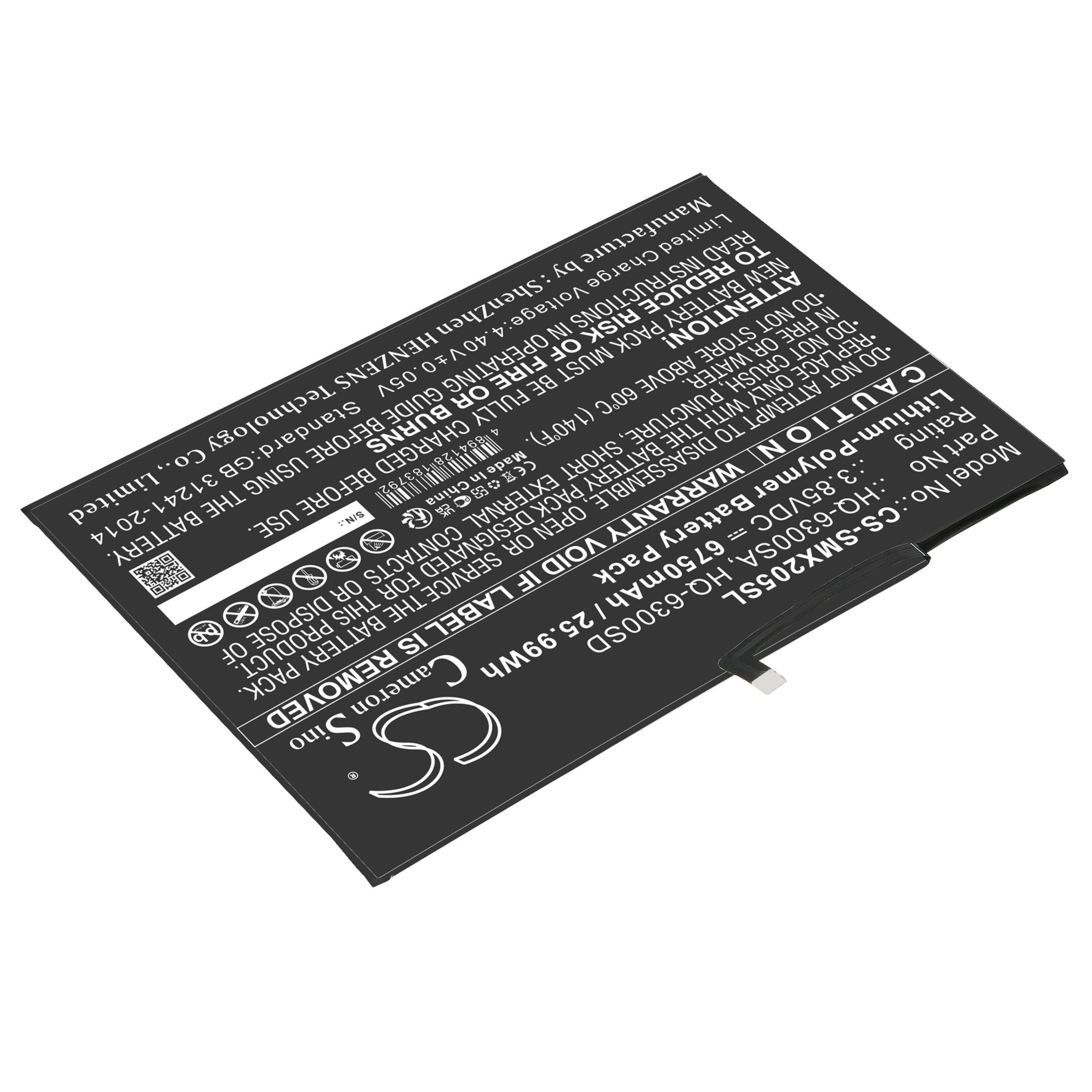 Cameron Sino 6750 mAh for Samsung