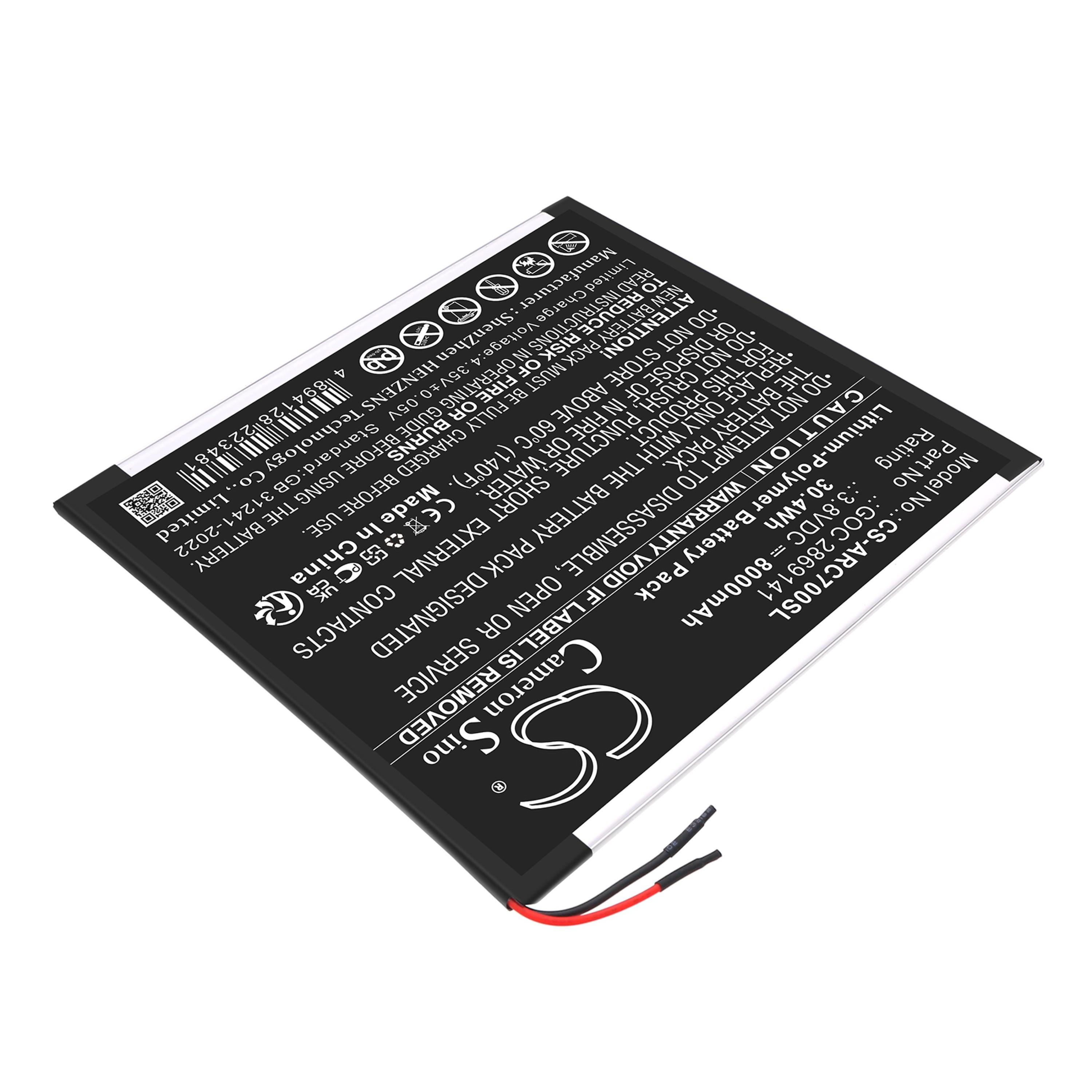Cameron Sino 8000mAh Battery for Archos