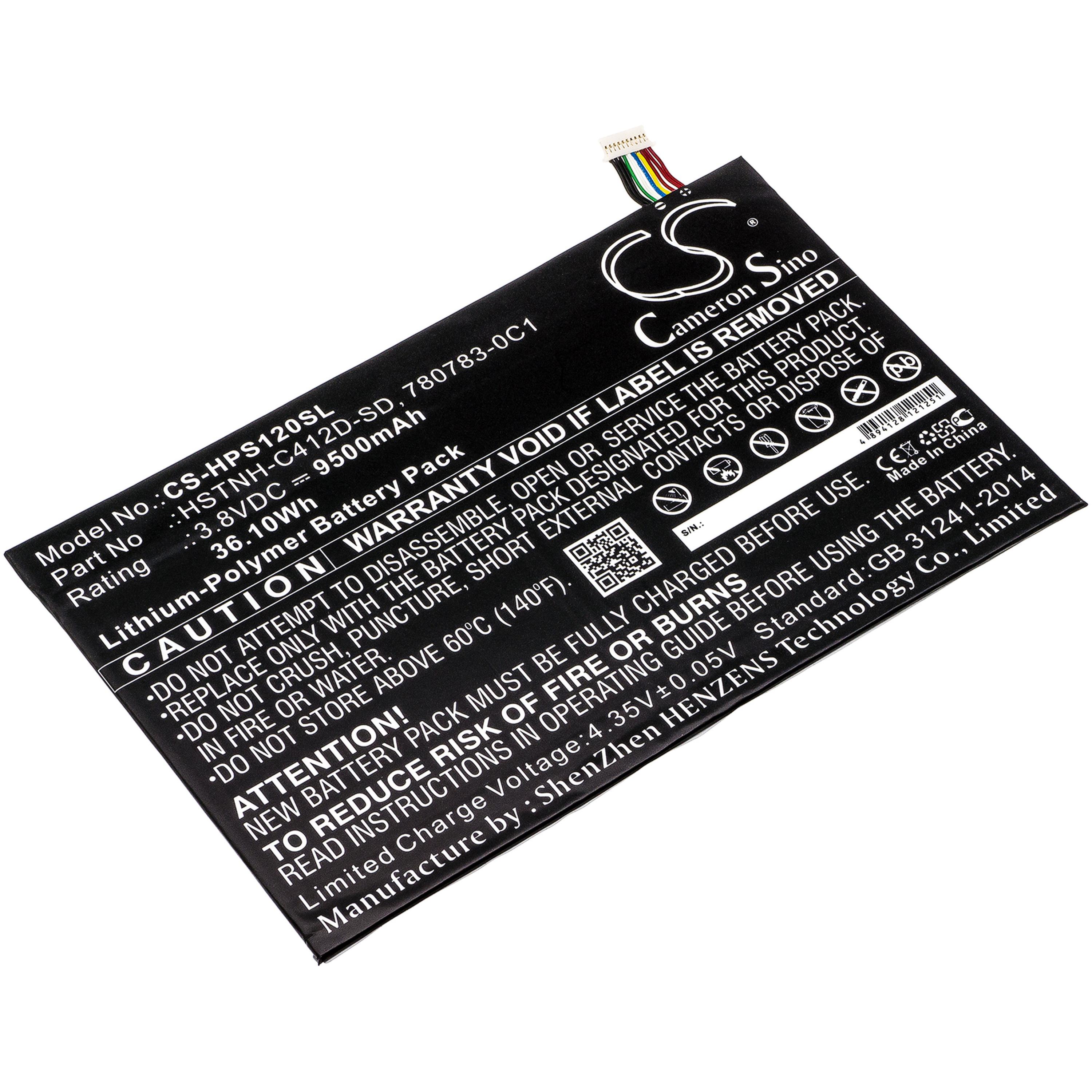 Cameron Sino 9500 mAh for HP