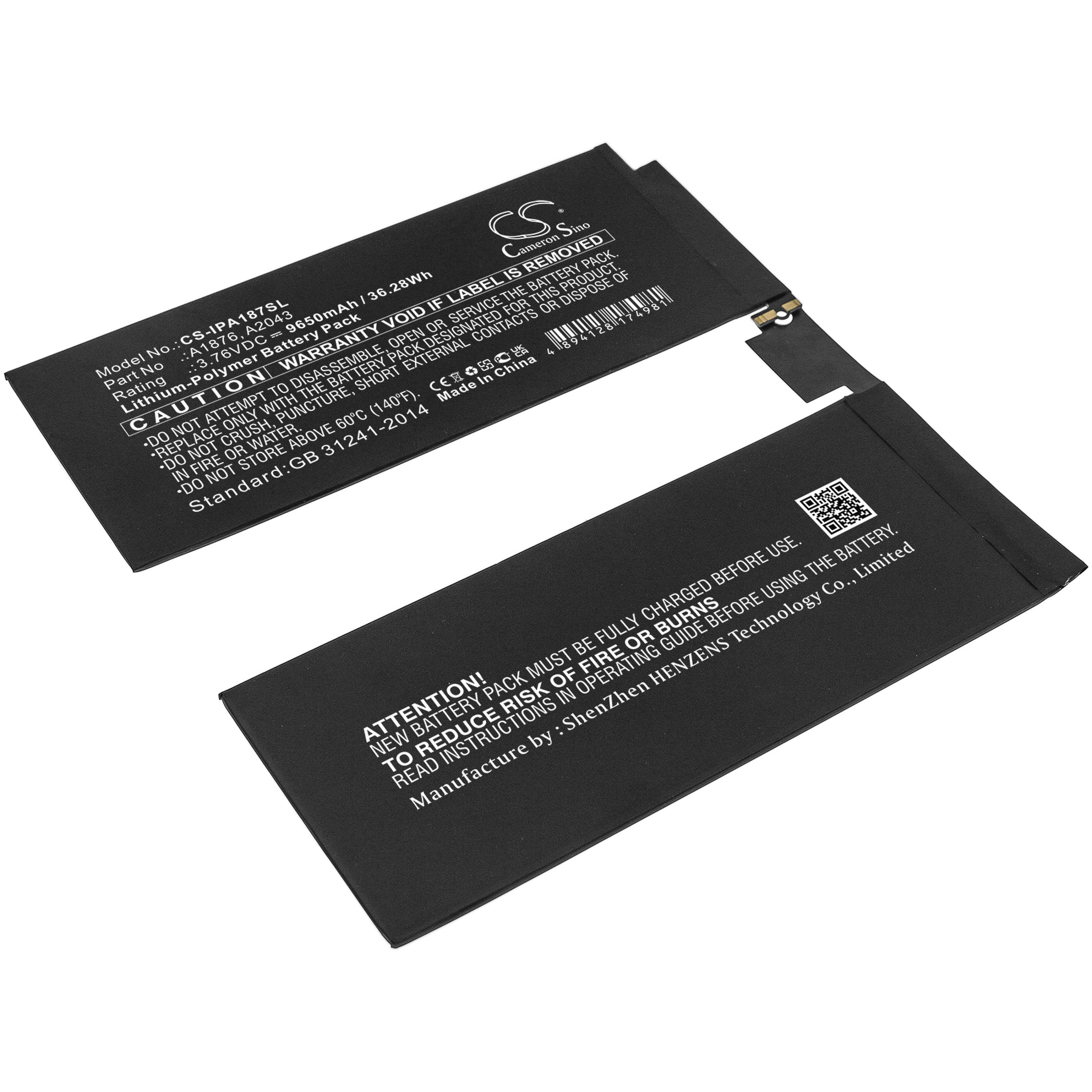 Cameron Sino 9650 mAh for Apple