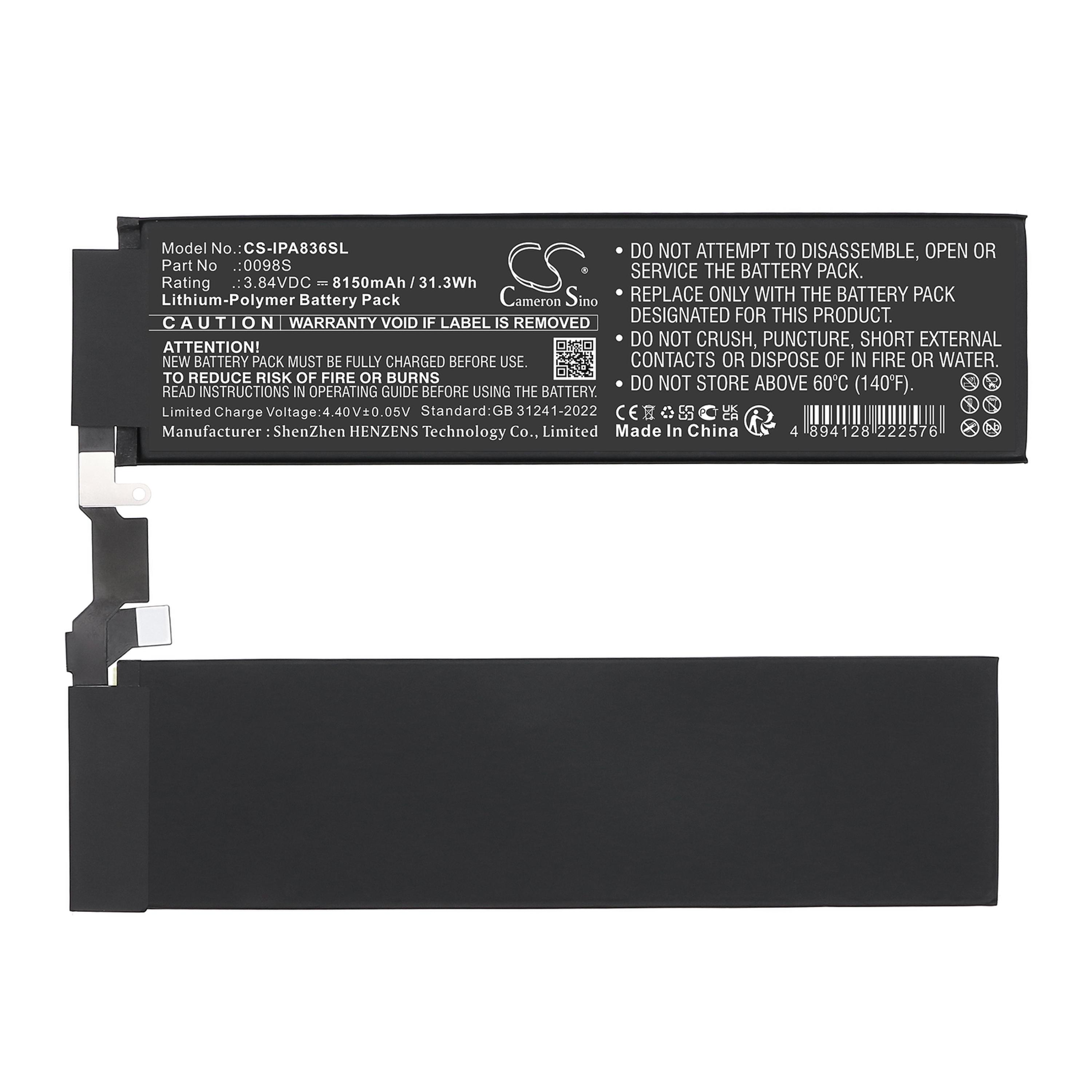 Cameron Sino Replacement Battery for Apple