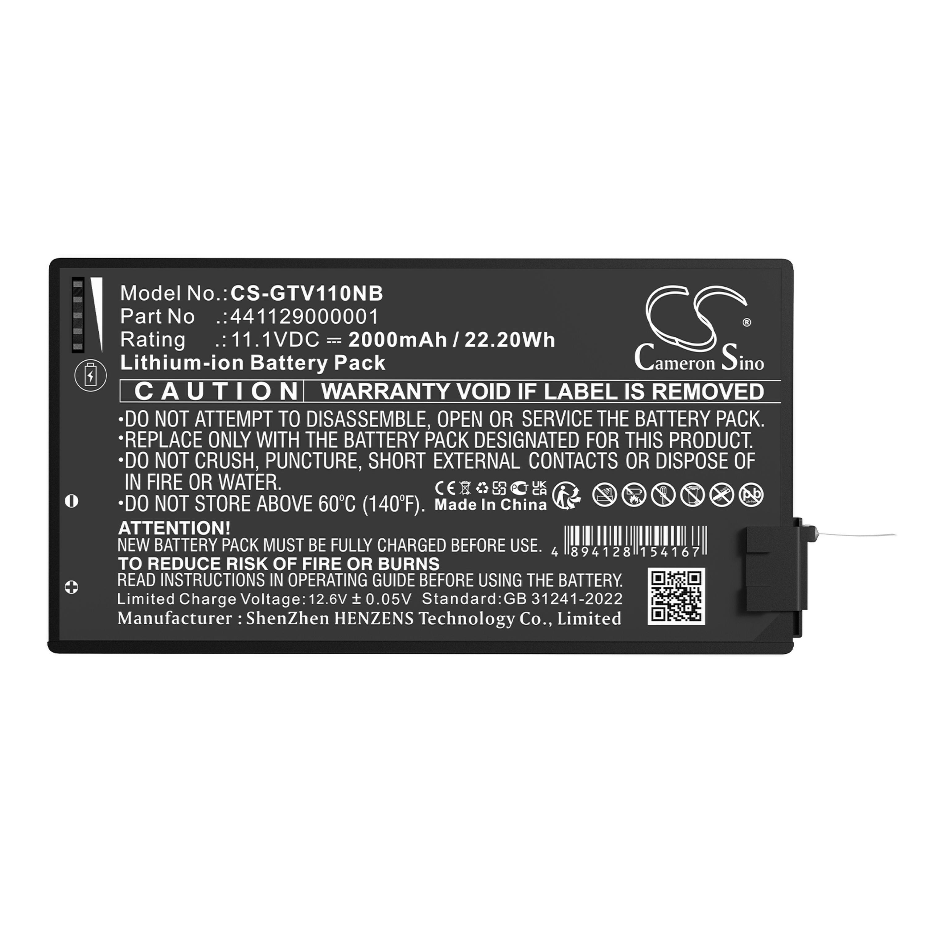 Cameron Sino 2000 mAh for Getac