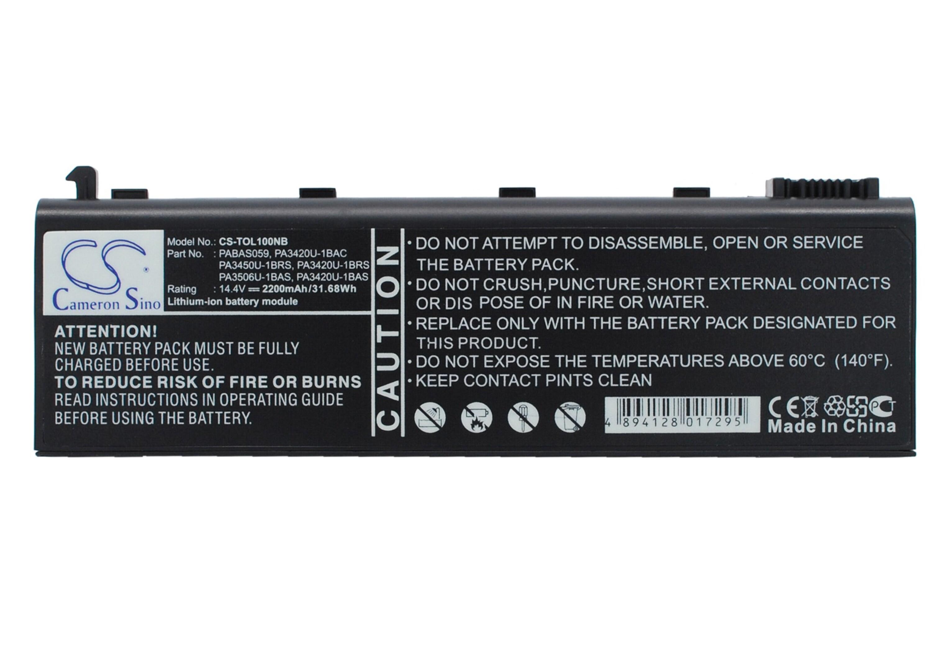 Cameron Sino 2200 mAh for Toshiba
