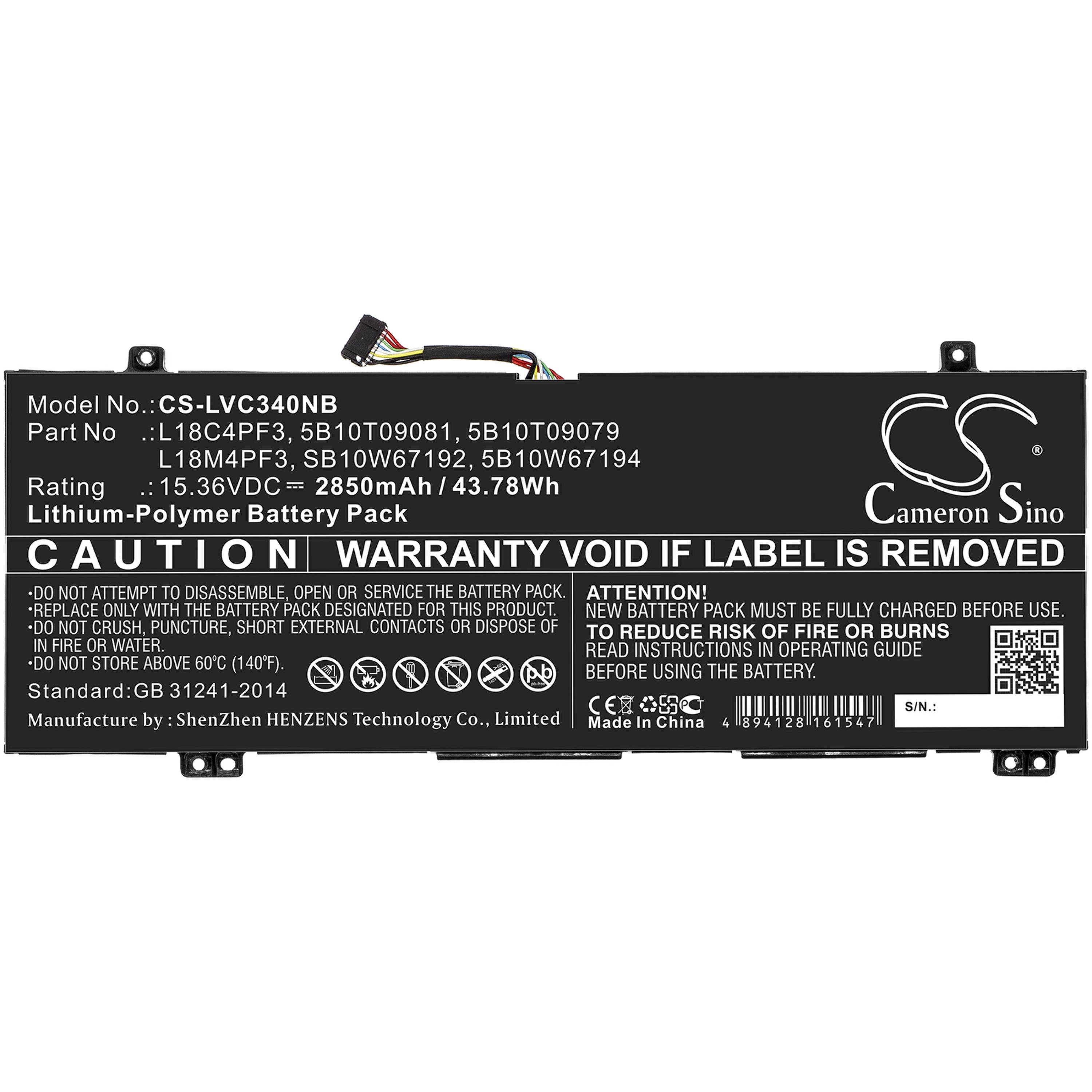 Cameron Sino 2850 mAh for Lenovo
