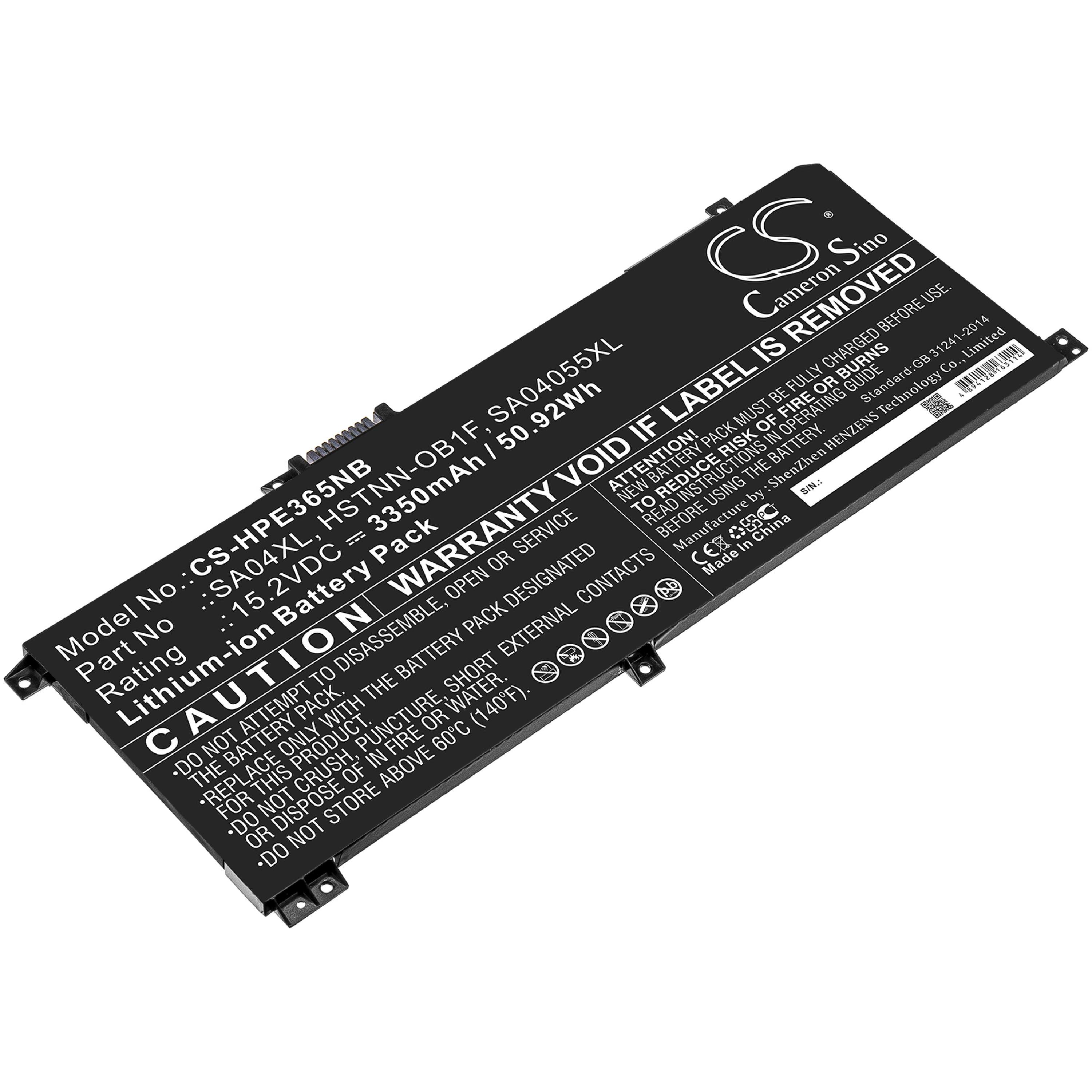 Cameron Sino 3350 mAh for HP
