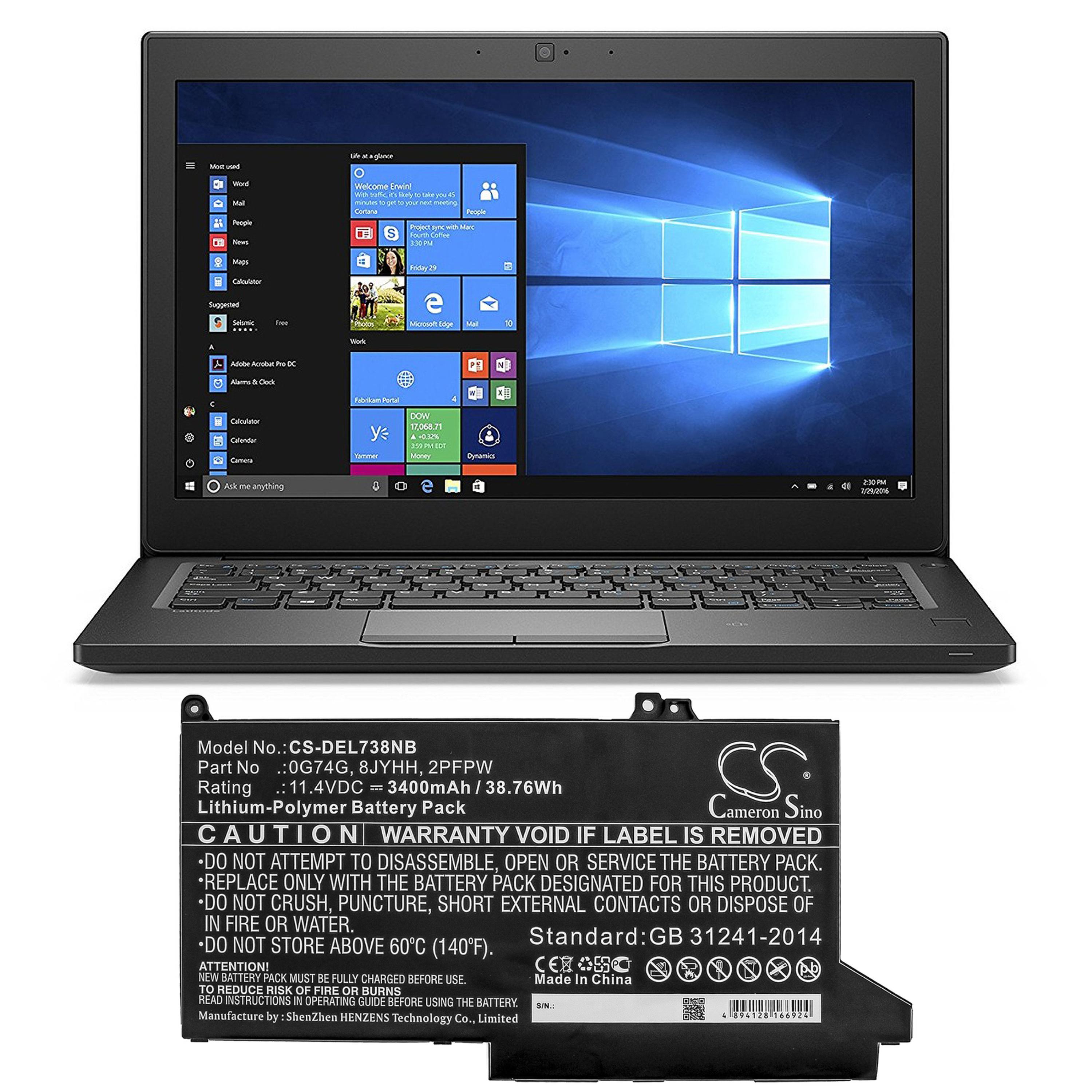 Cameron Sino 3400 mAh for Dell
