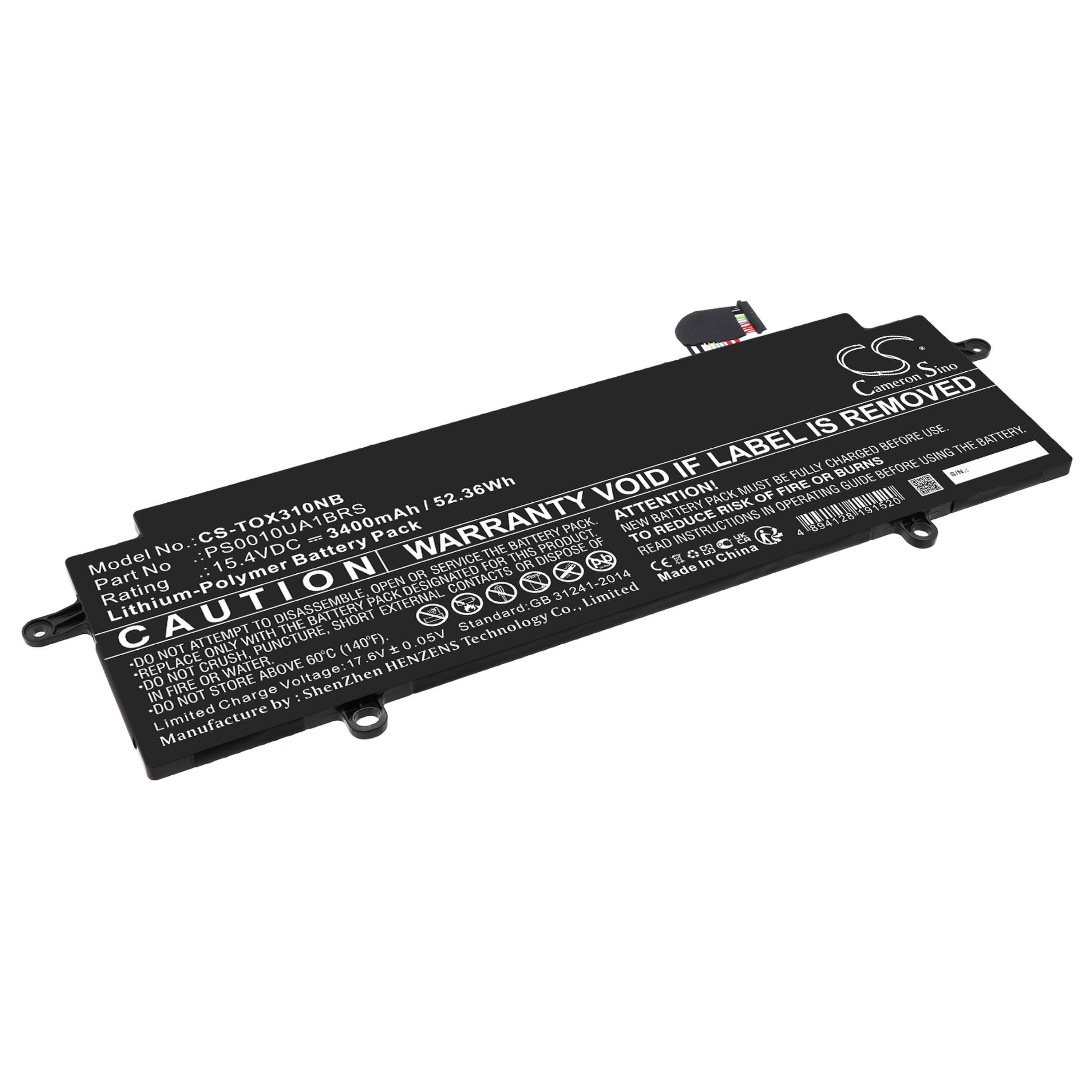Cameron Sino 3400 mAh for Dynabook