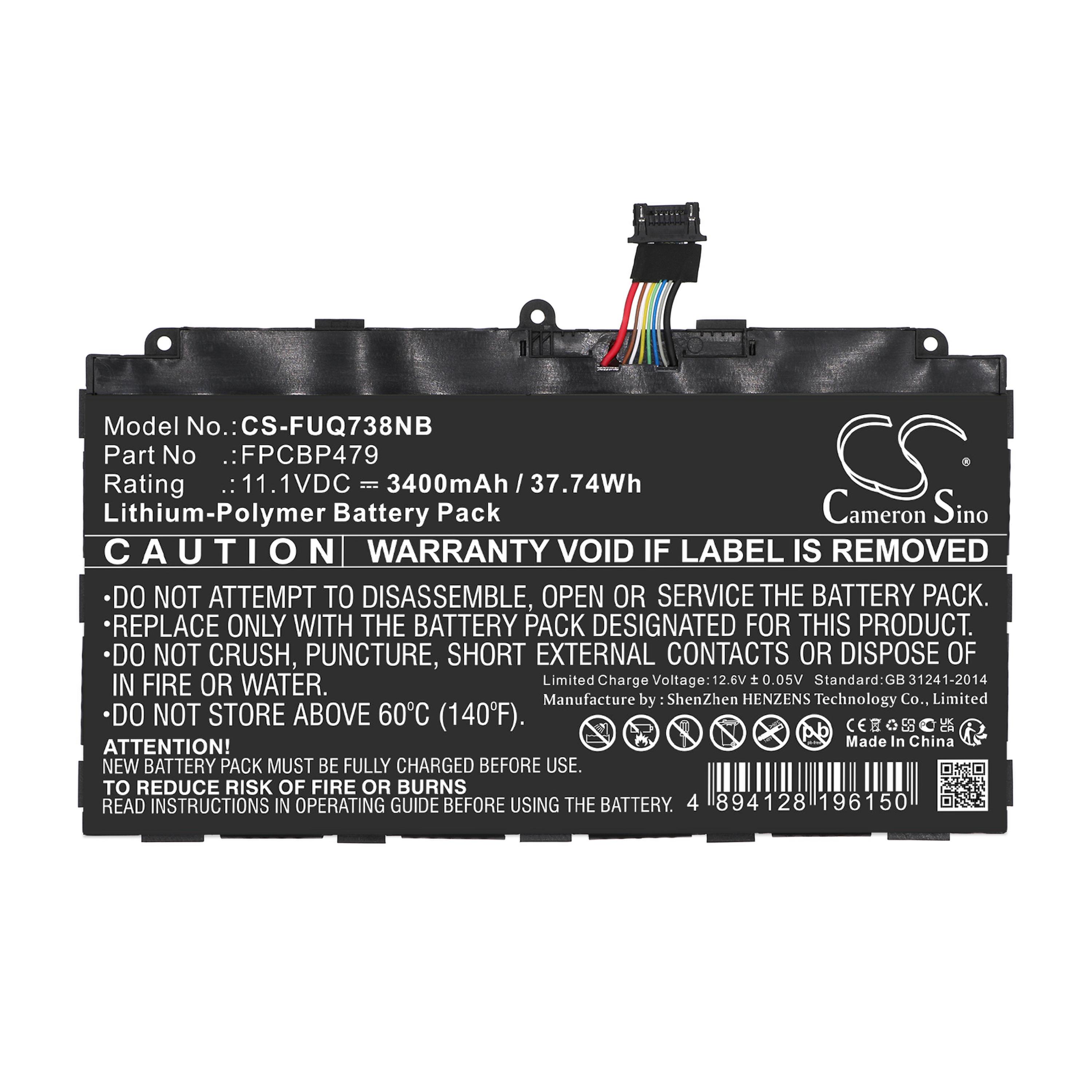Cameron Sino 3400 mAh for Fujitsu
