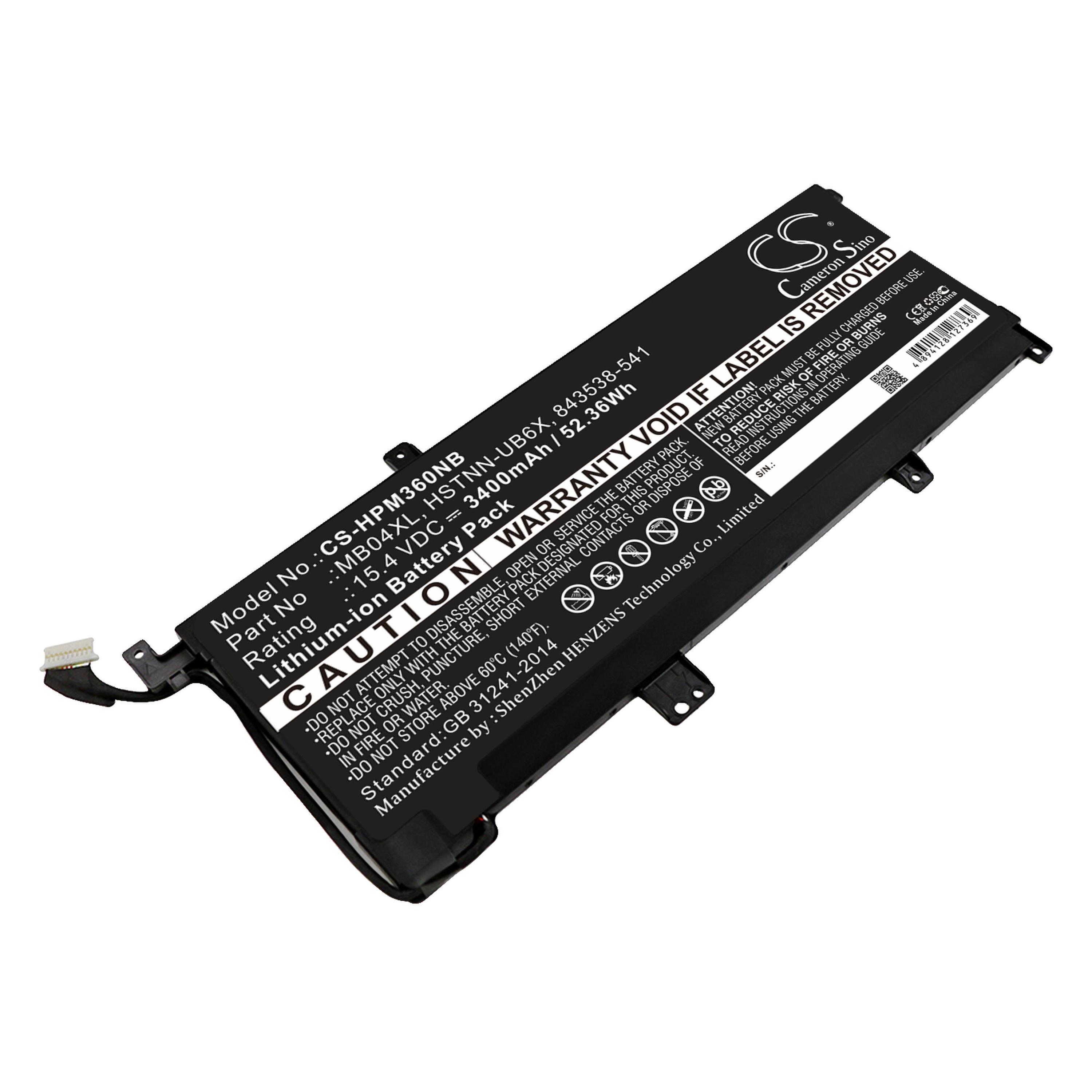 Cameron Sino 3400 mAh for HP