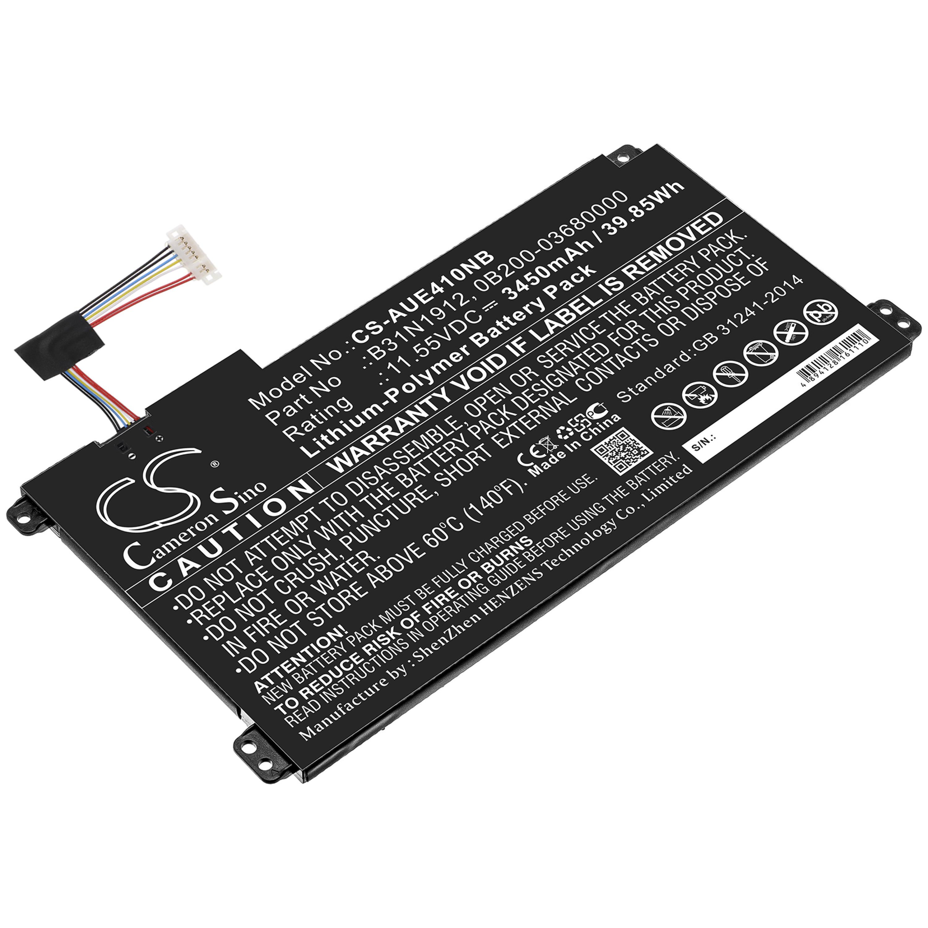 Cameron Sino 3450 mAh for Asus