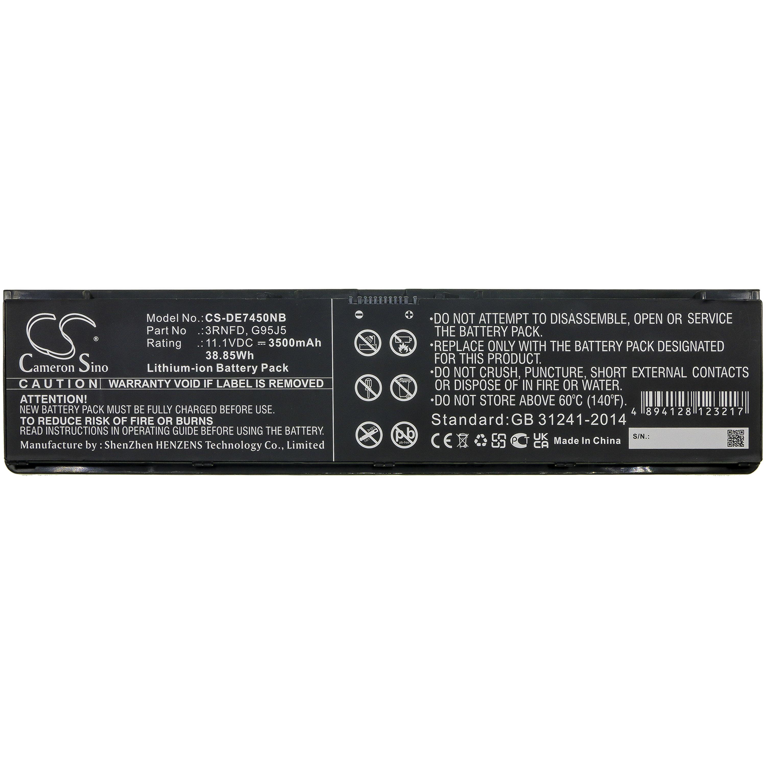 Cameron Sino 3500 mAh for Dell
