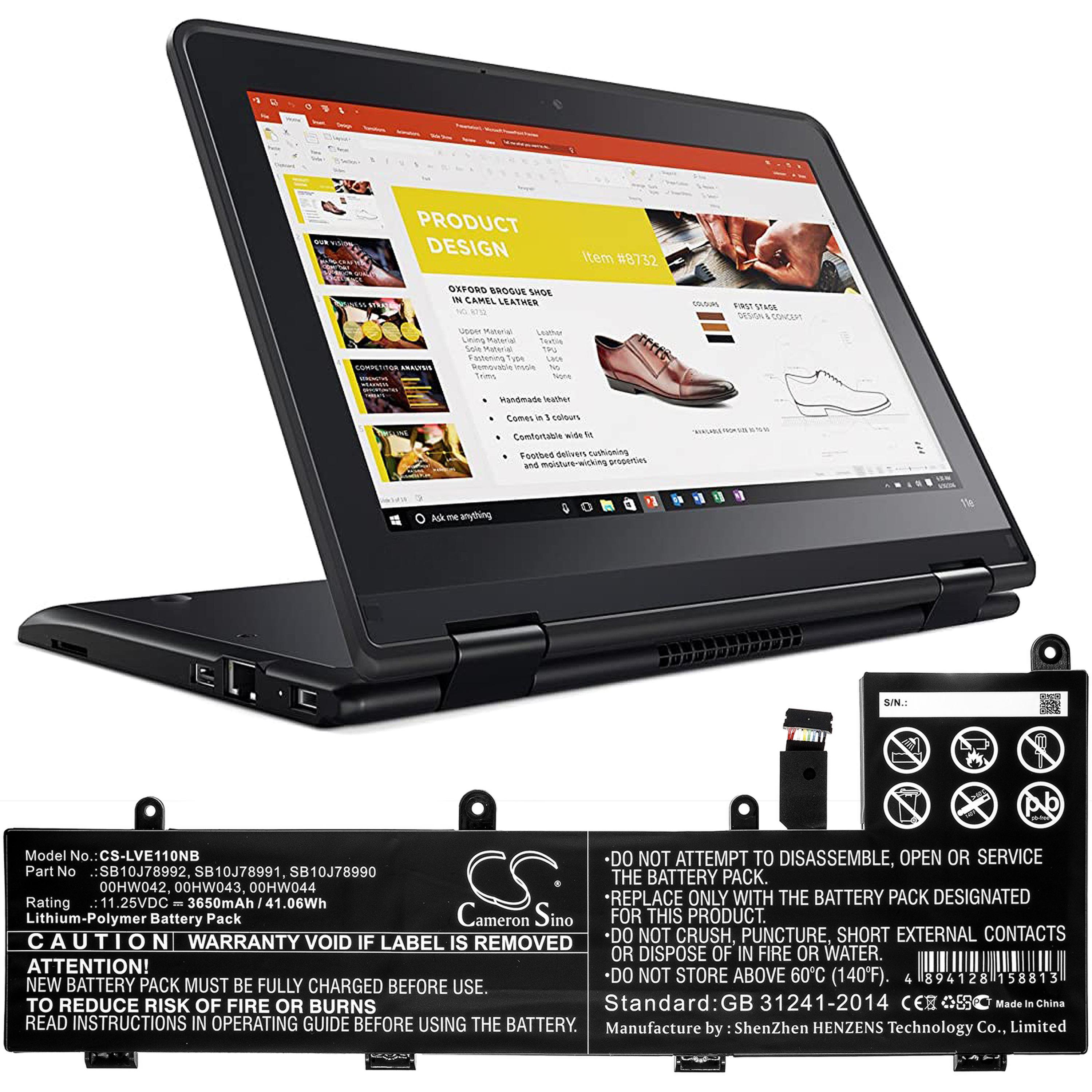 Cameron Sino 3650 mAh for Lenovo