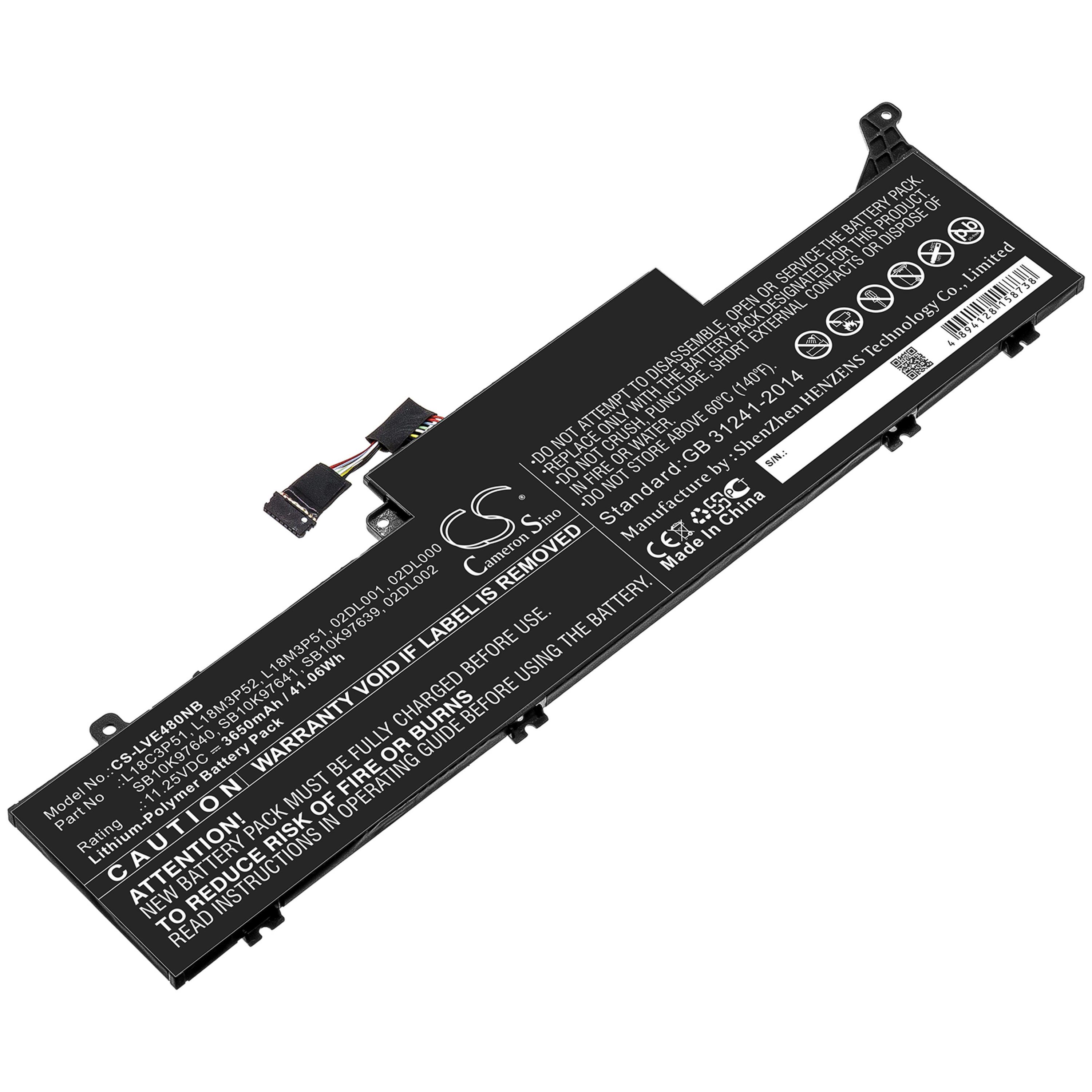 Cameron Sino 3650 mAh for Lenovo