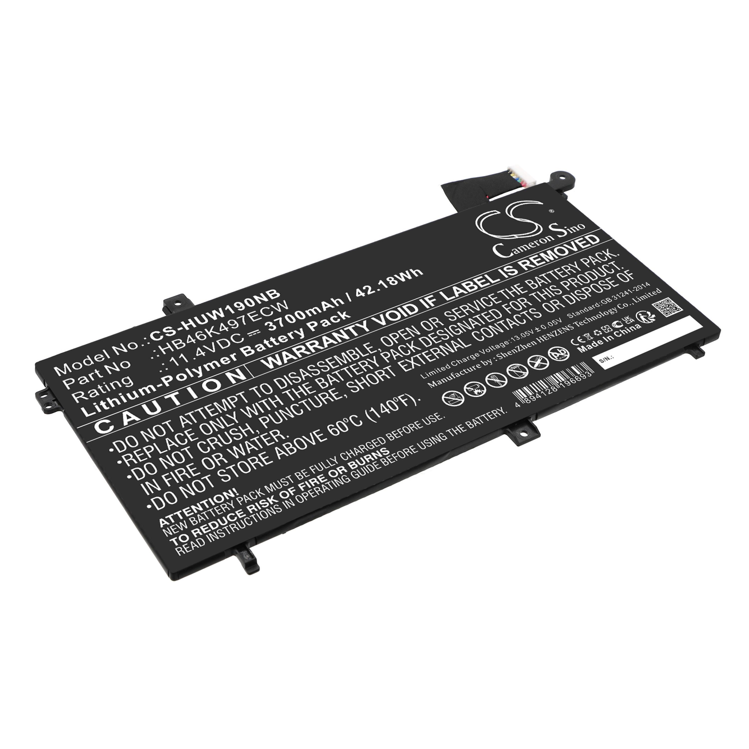 Cameron Sino 3700mAh Replacement Battery for