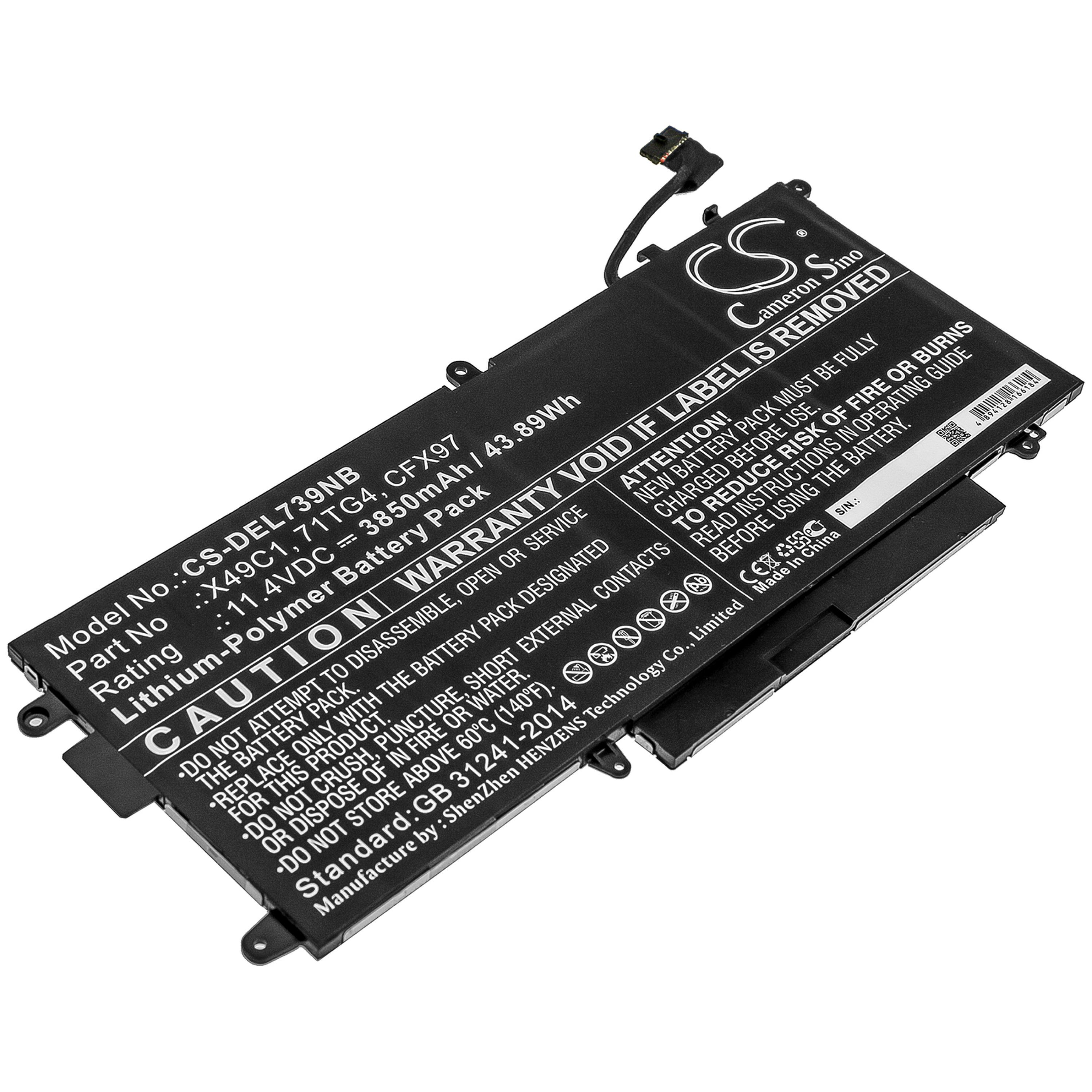 Cameron Sino 3850 mAh for Dell
