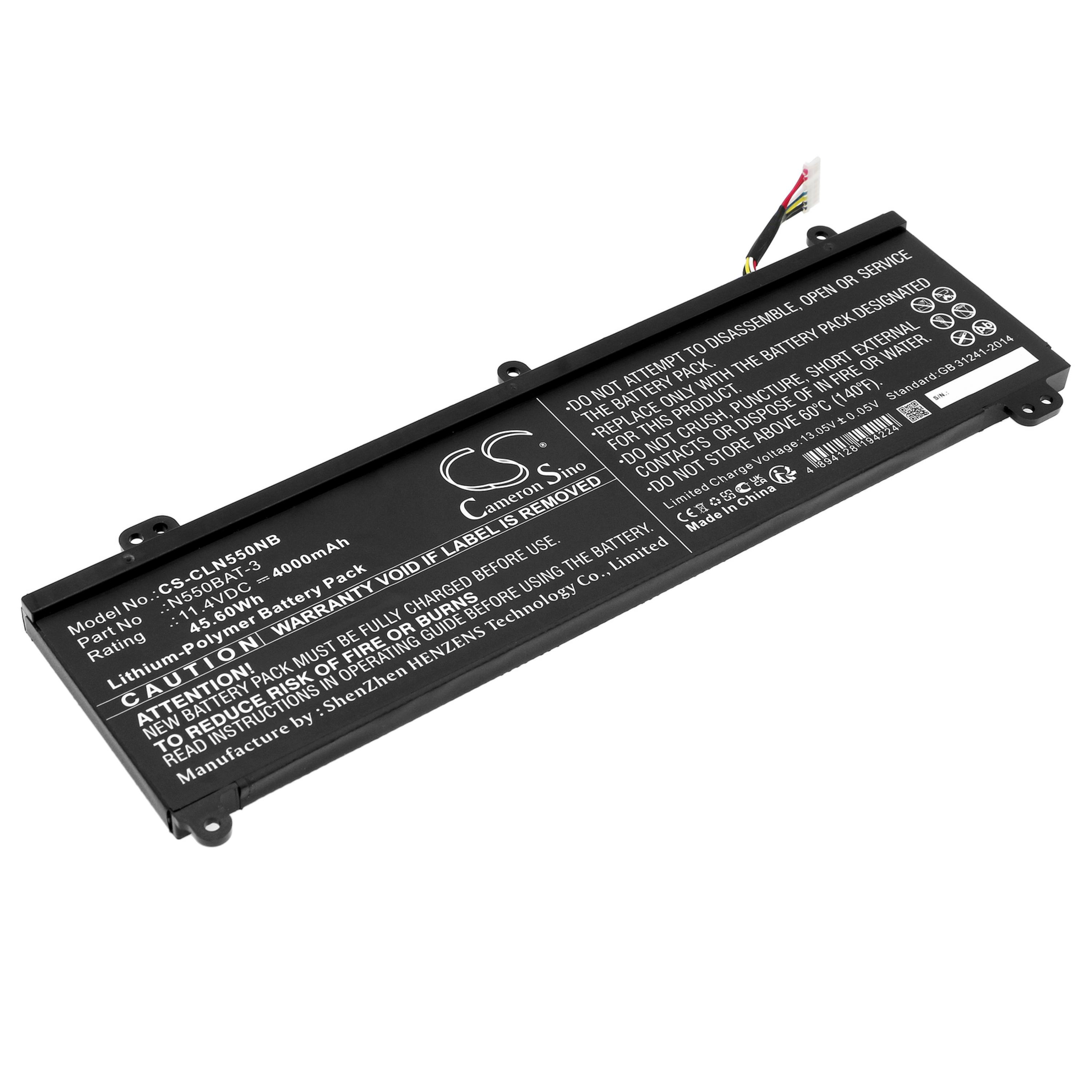 Cameron Sino 4000 mAh for Clevo
