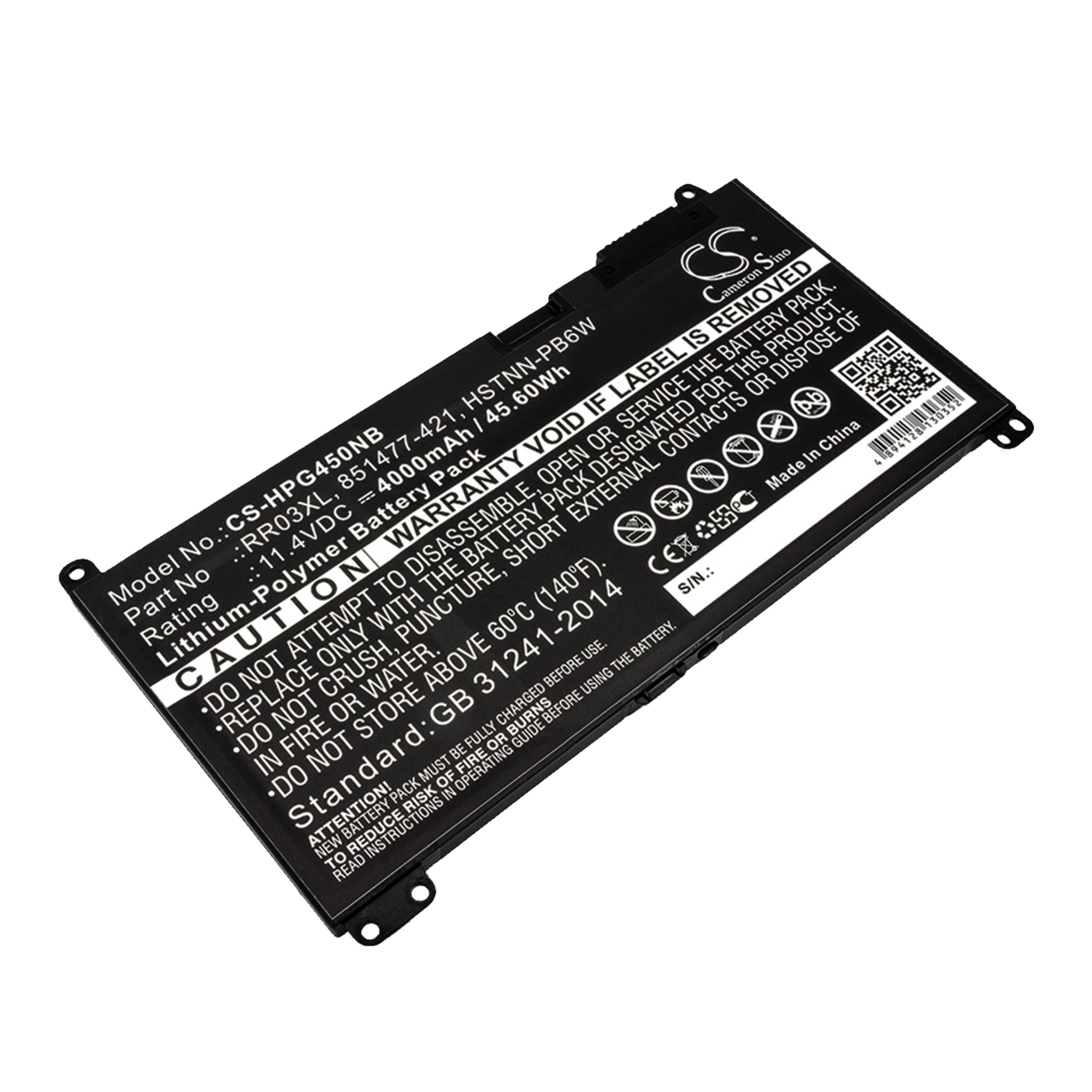 Cameron Sino 4000 mAh for HP