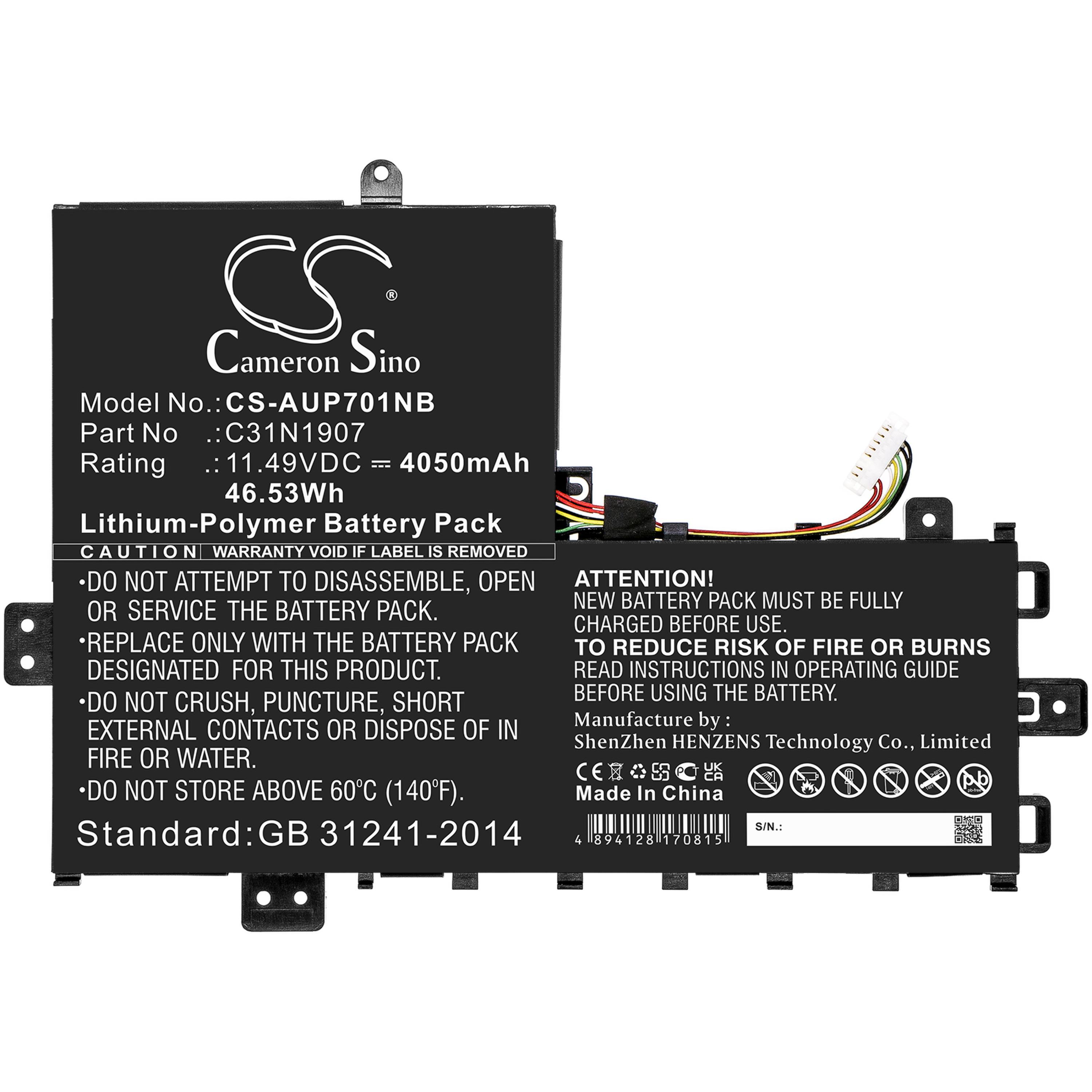 Cameron Sino 4050 mAh for Asus