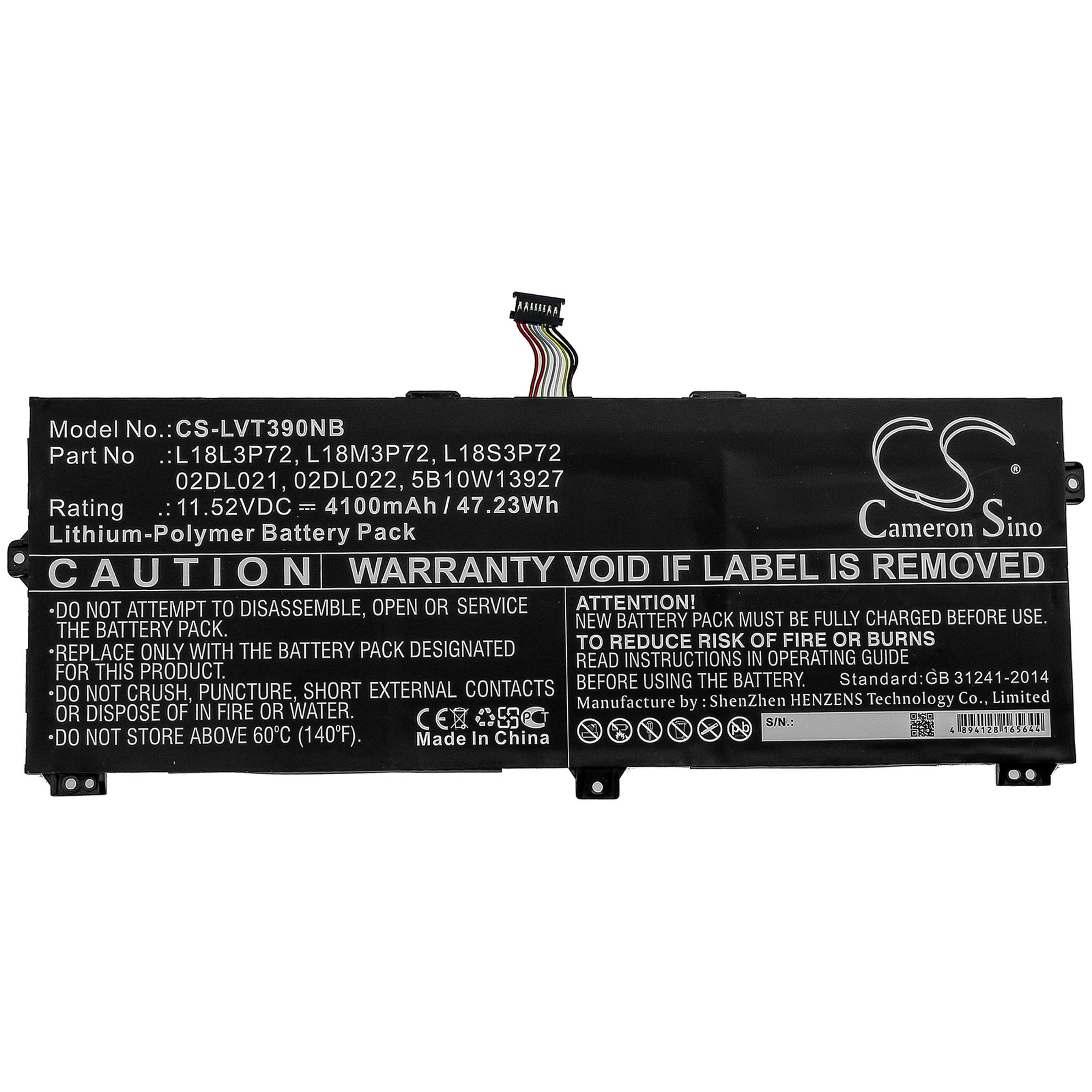 Cameron Sino 4100 mAh for Lenovo