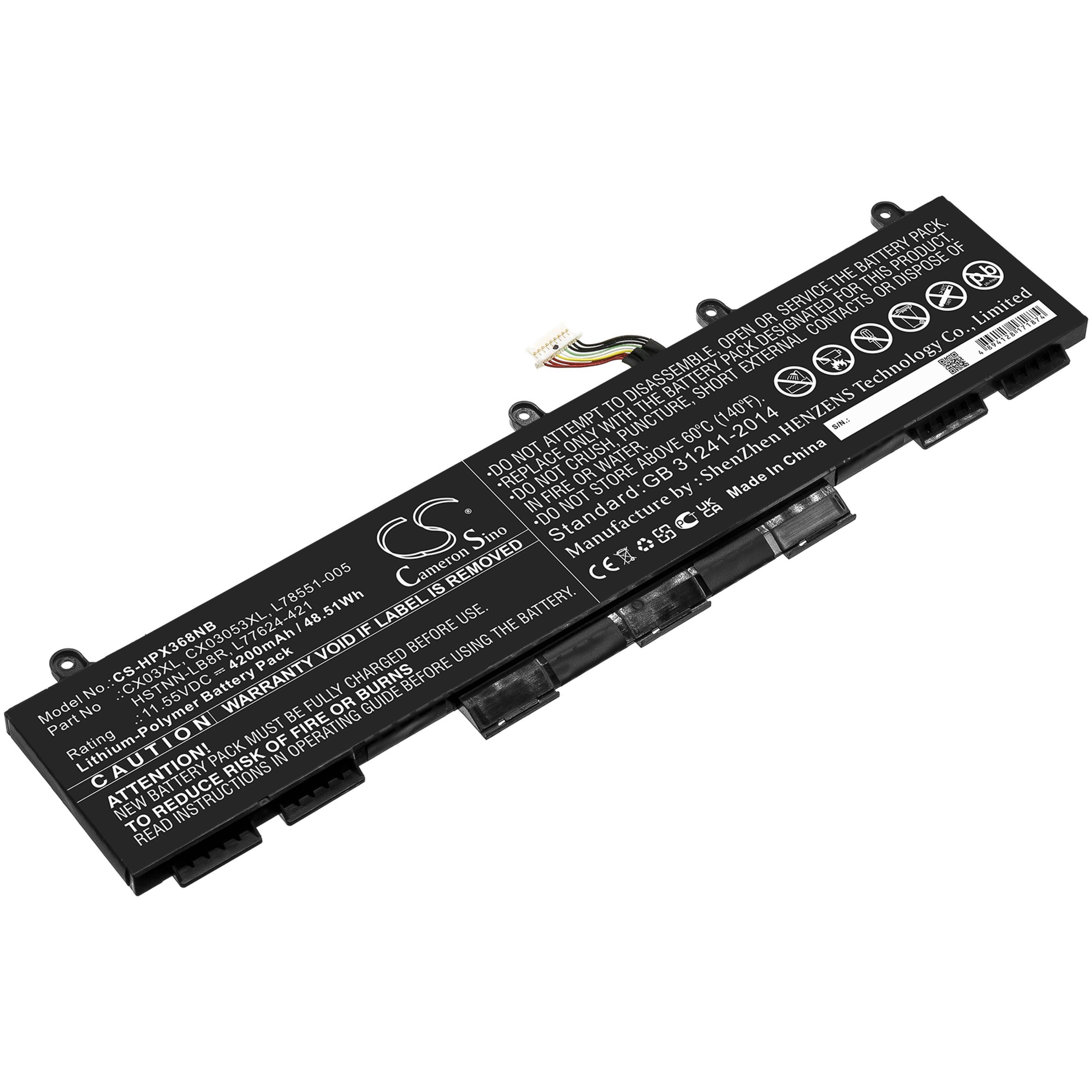 Cameron Sino 4200 mAh for HP
