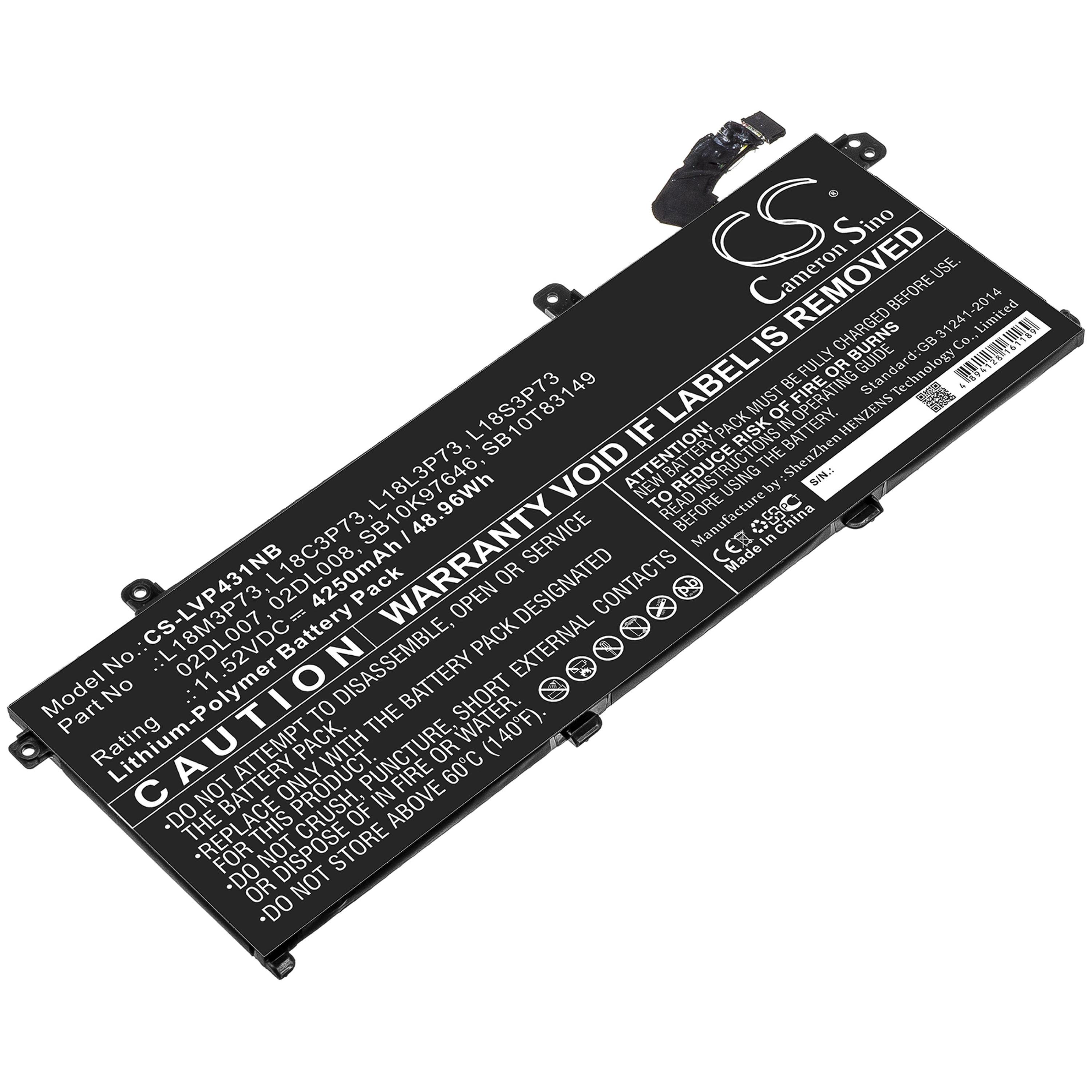Cameron Sino 4250 mAh for Lenovo