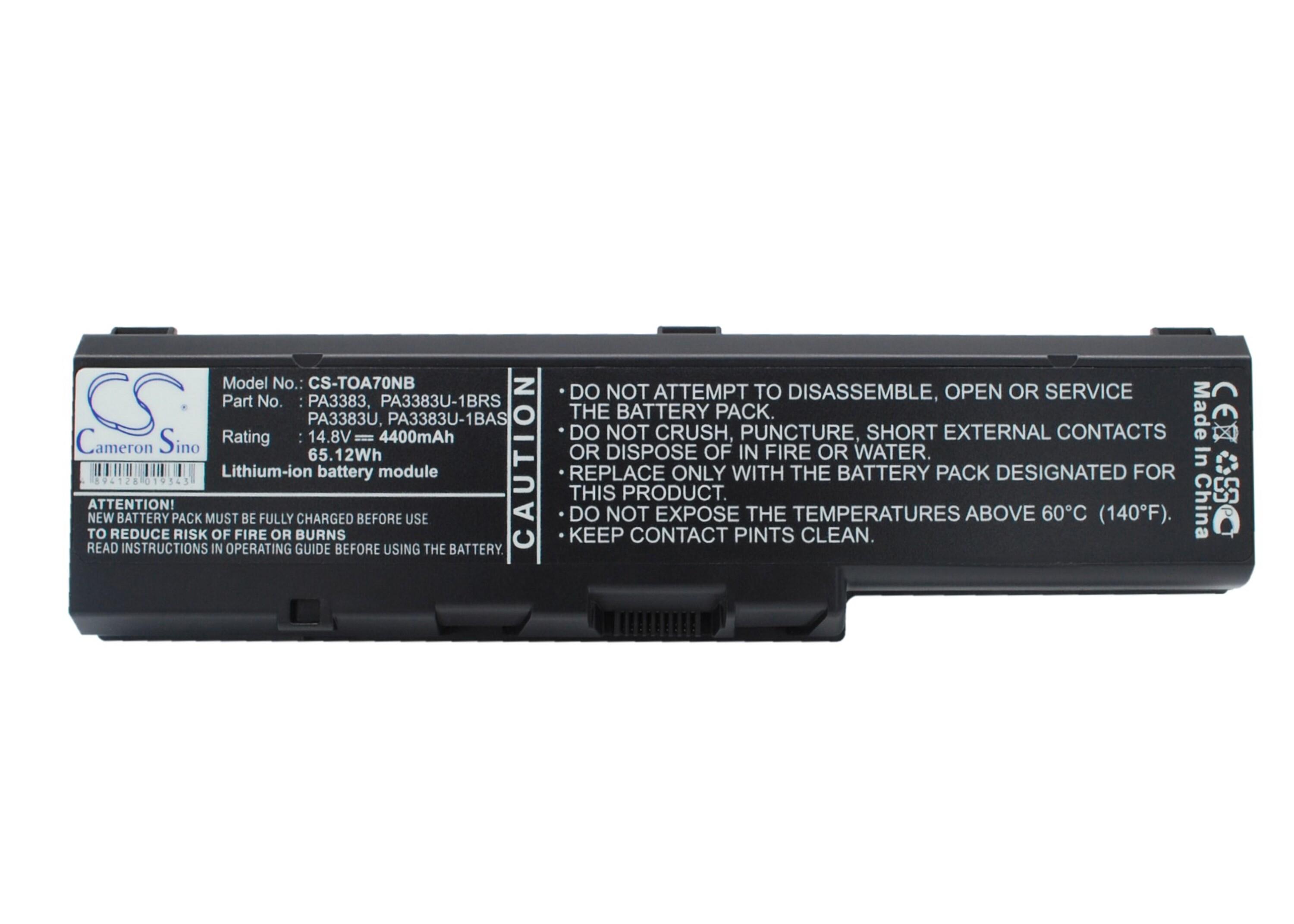 Cameron Sino 4400 mAh for Toshiba