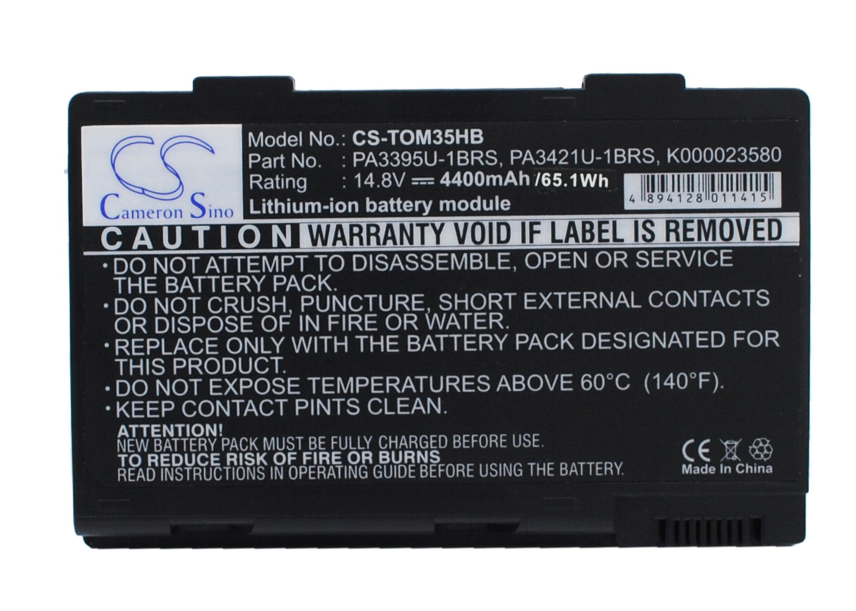 Cameron Sino 4400 mAh for Toshiba