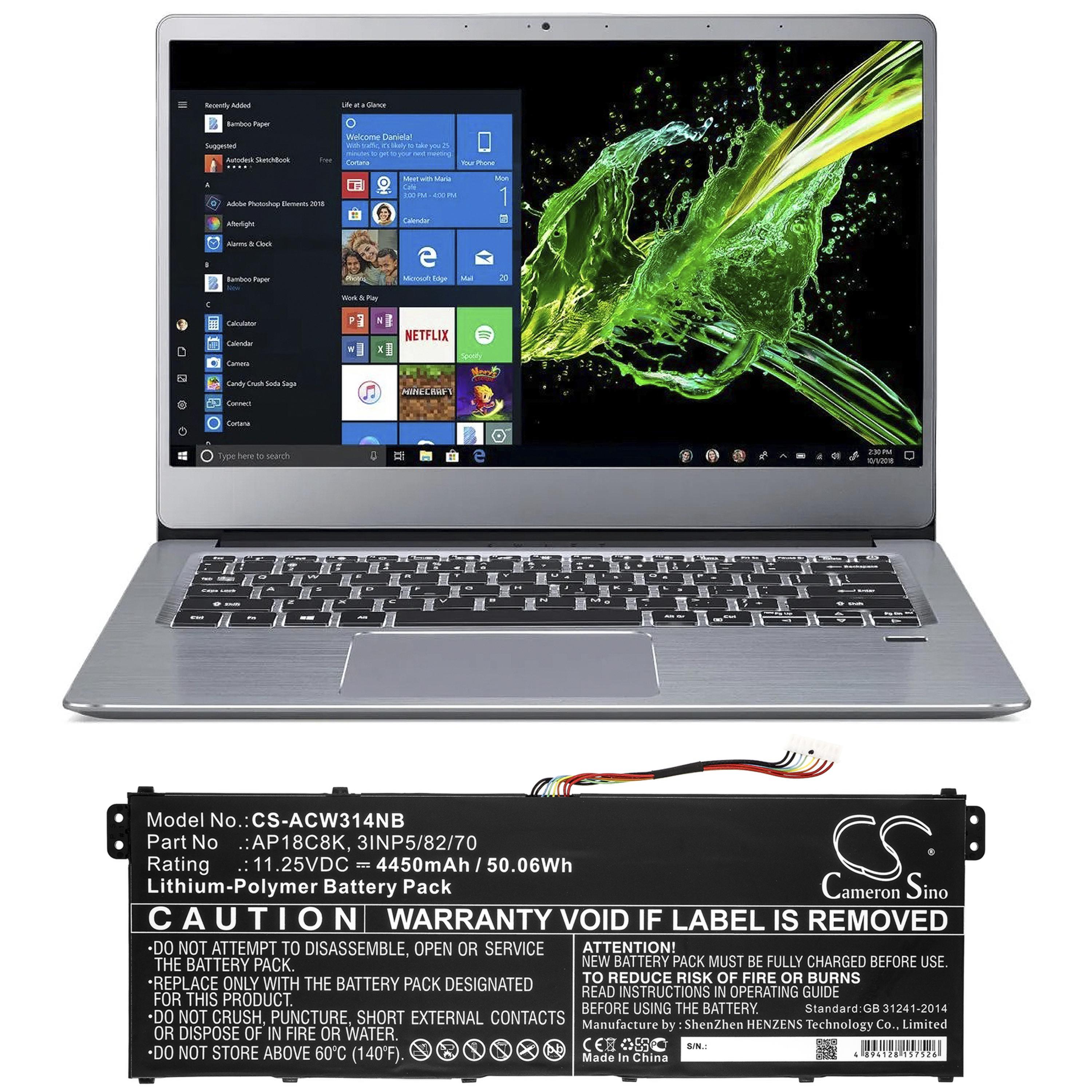 Cameron Sino 4450 mAh for Acer