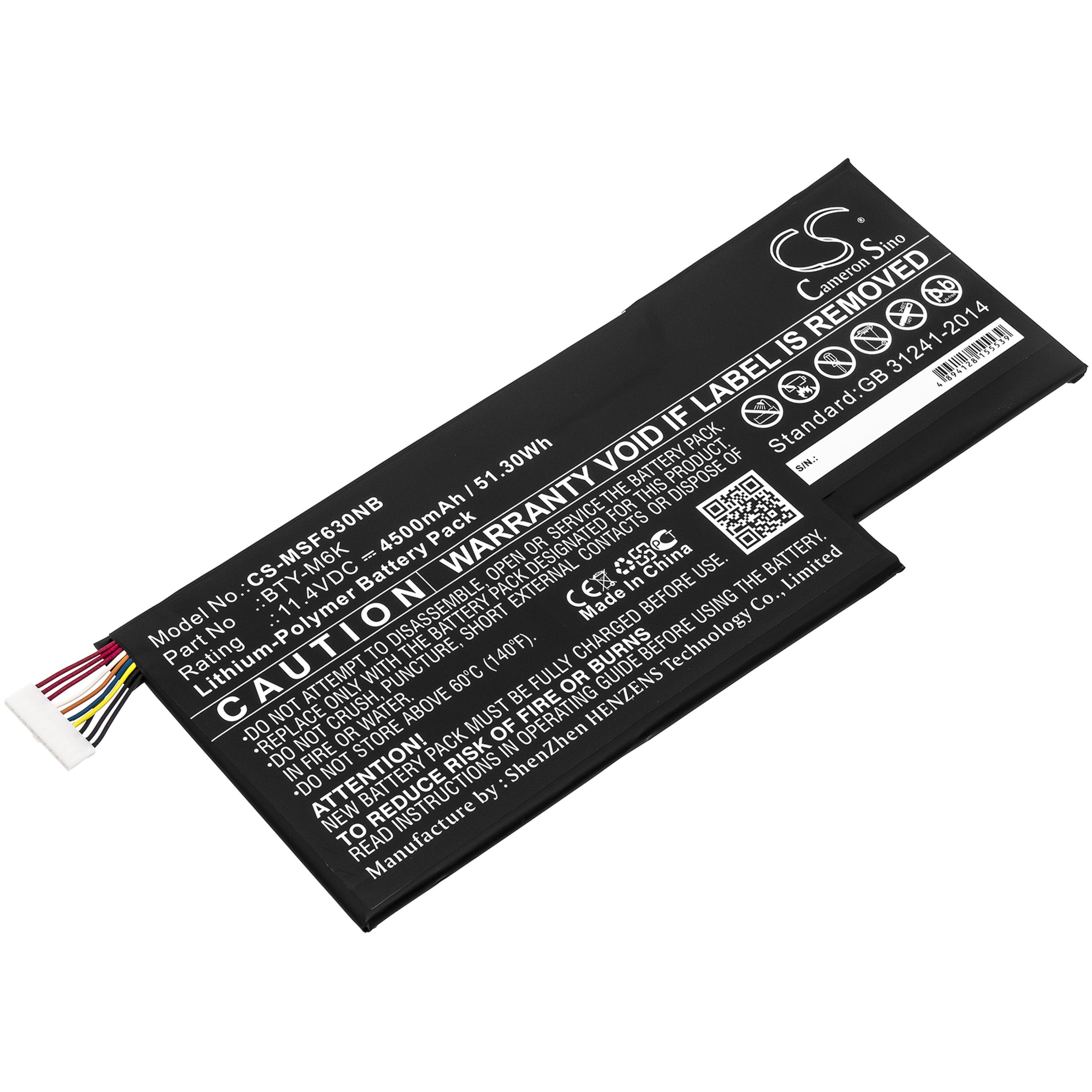 Cameron Sino 4500 mAh for MSI