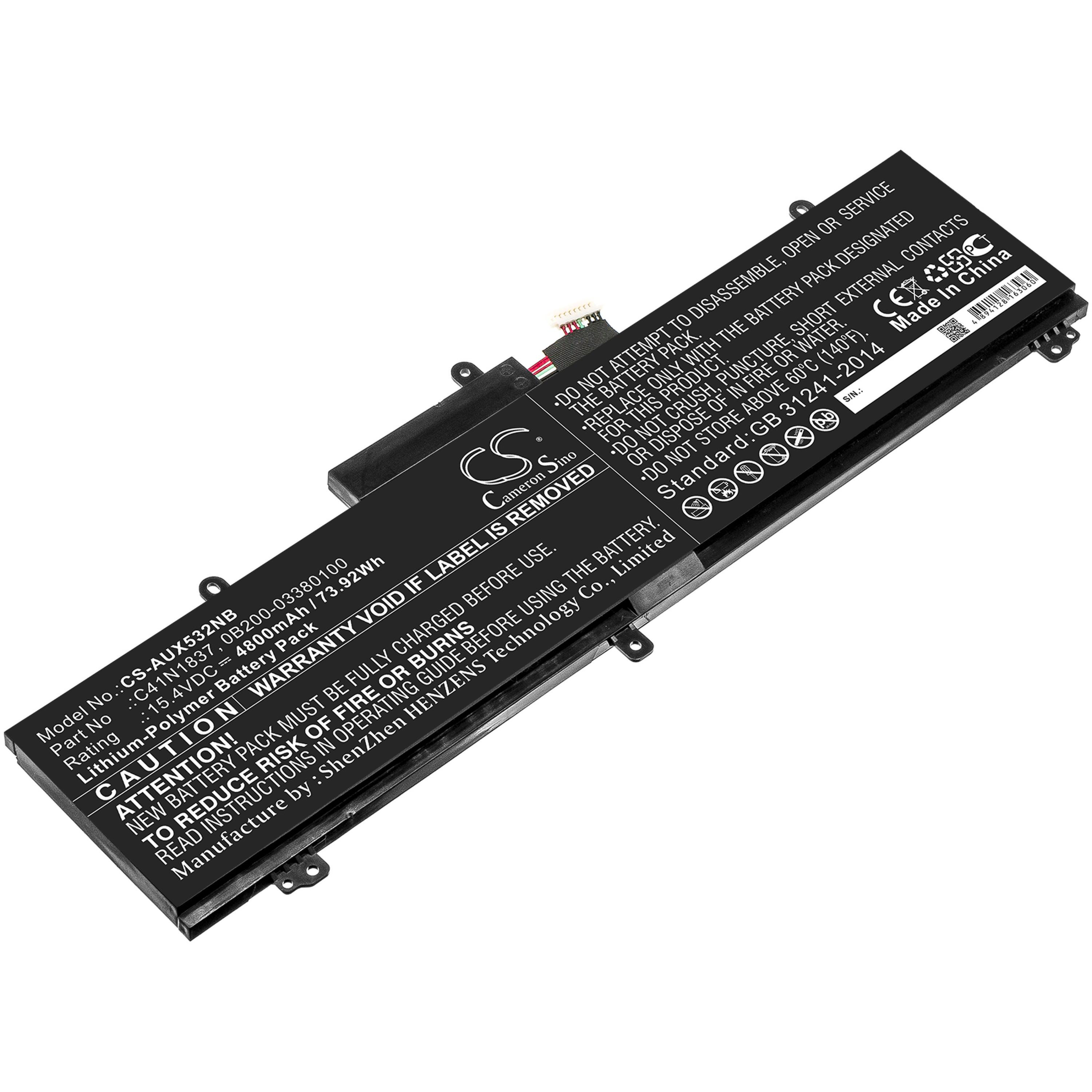 Cameron Sino 4800 mAh for Asus