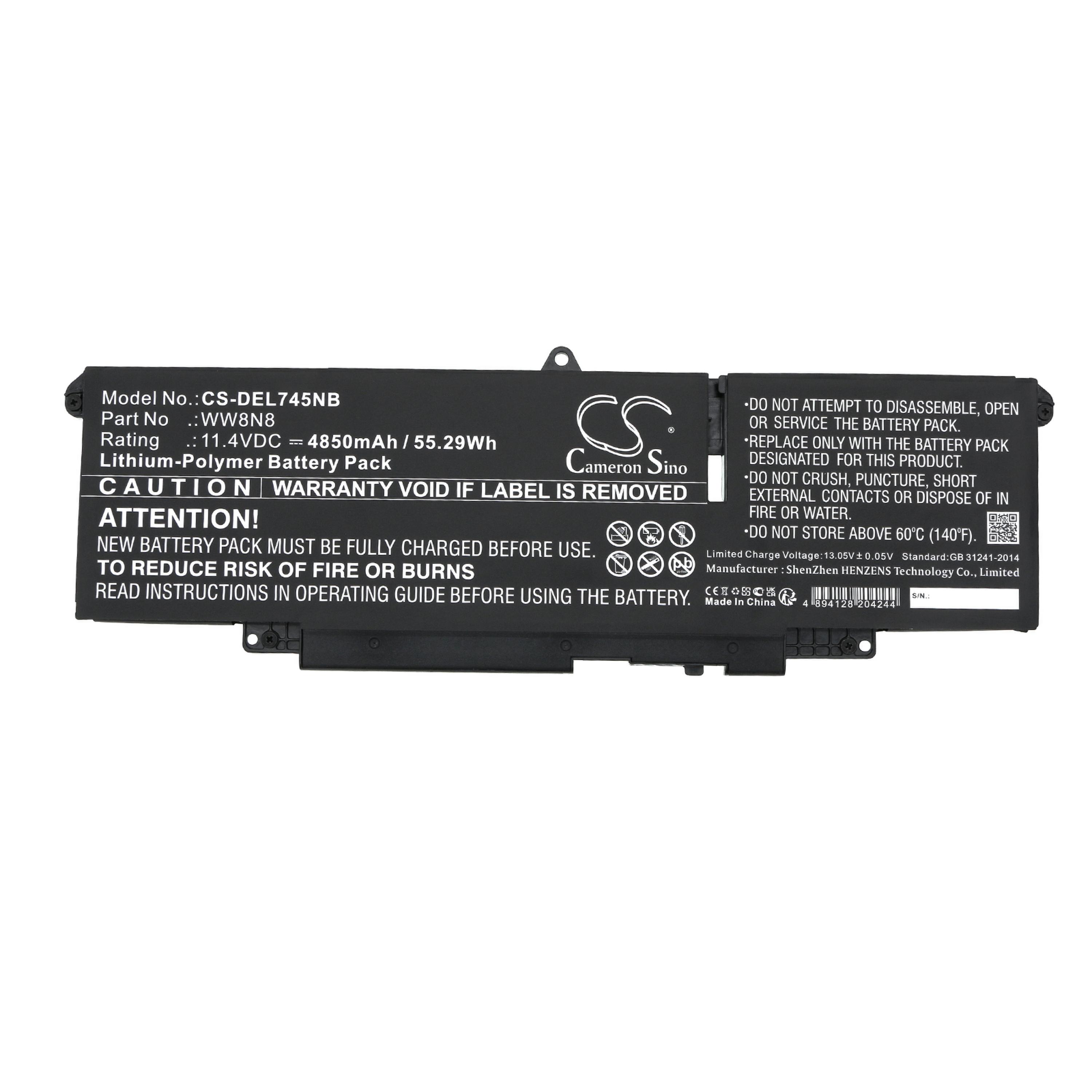 Cameron Sino 4850 mAh for Dell
