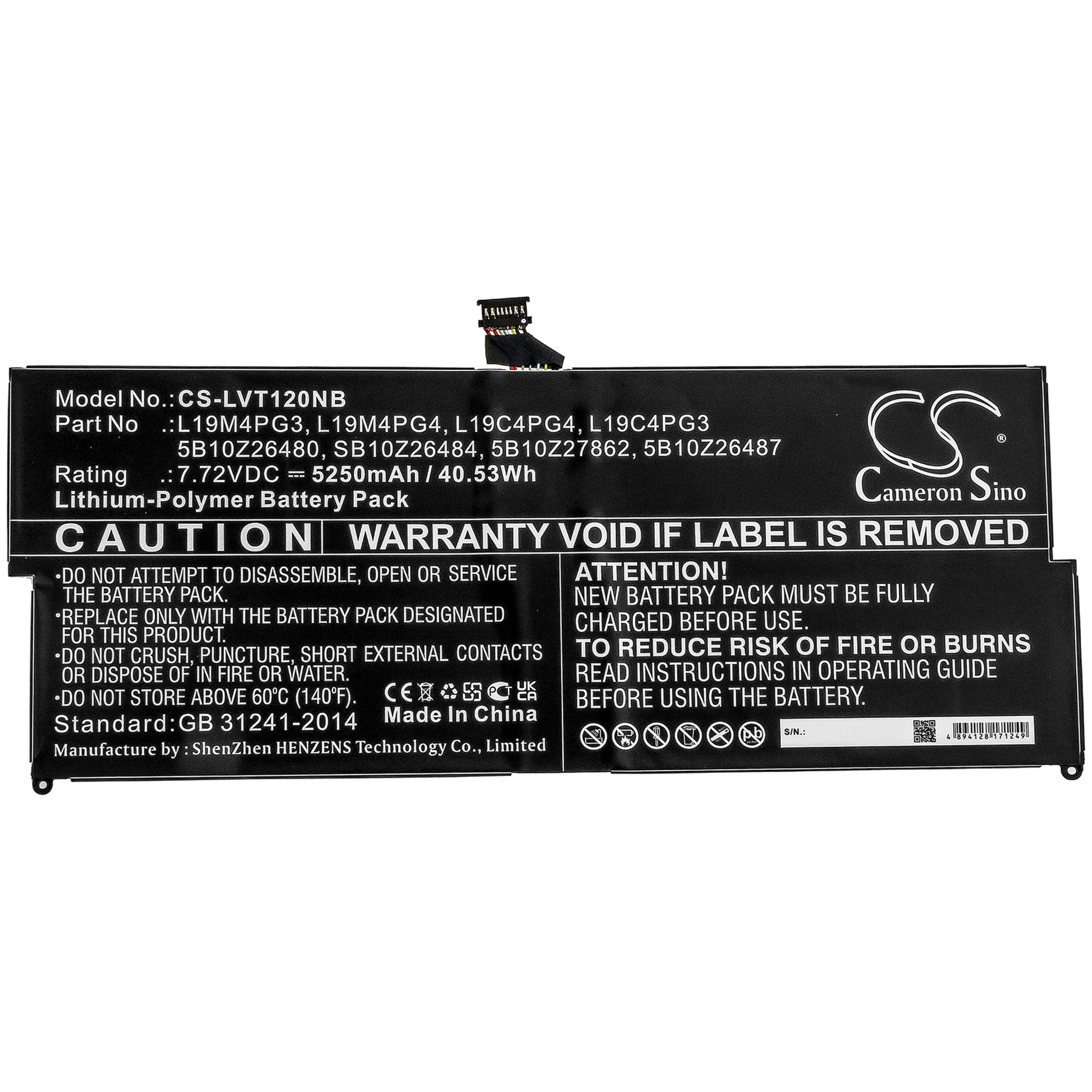 Cameron Sino 5250 mAh for Lenovo