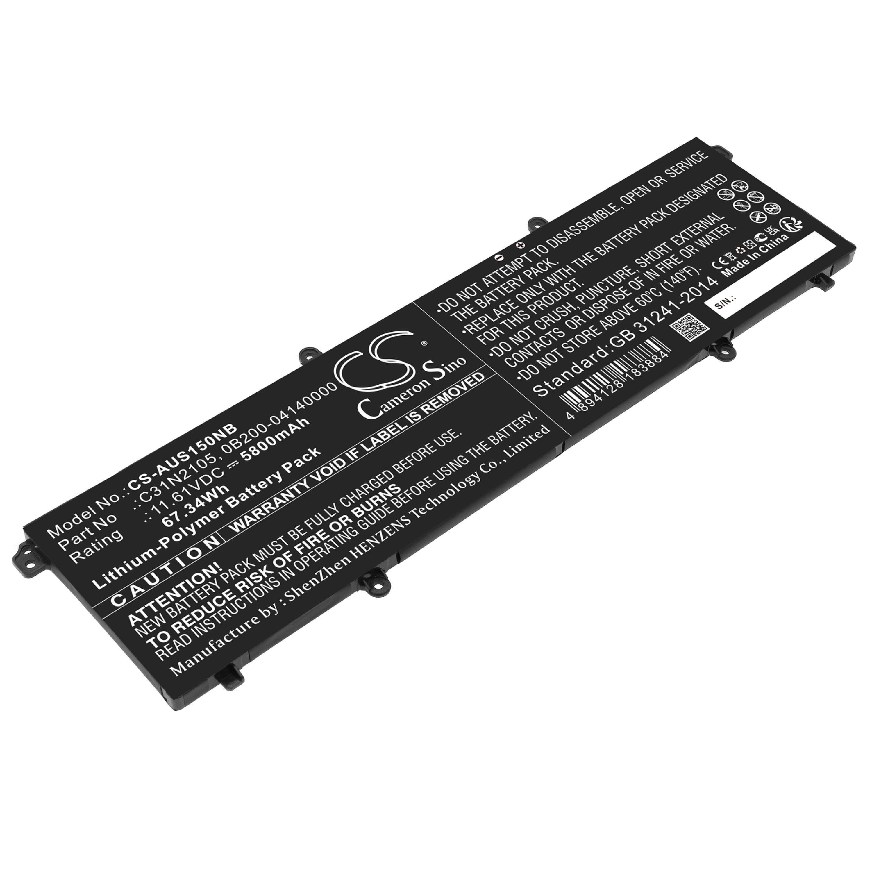 Cameron Sino 5800 mAh for Asus