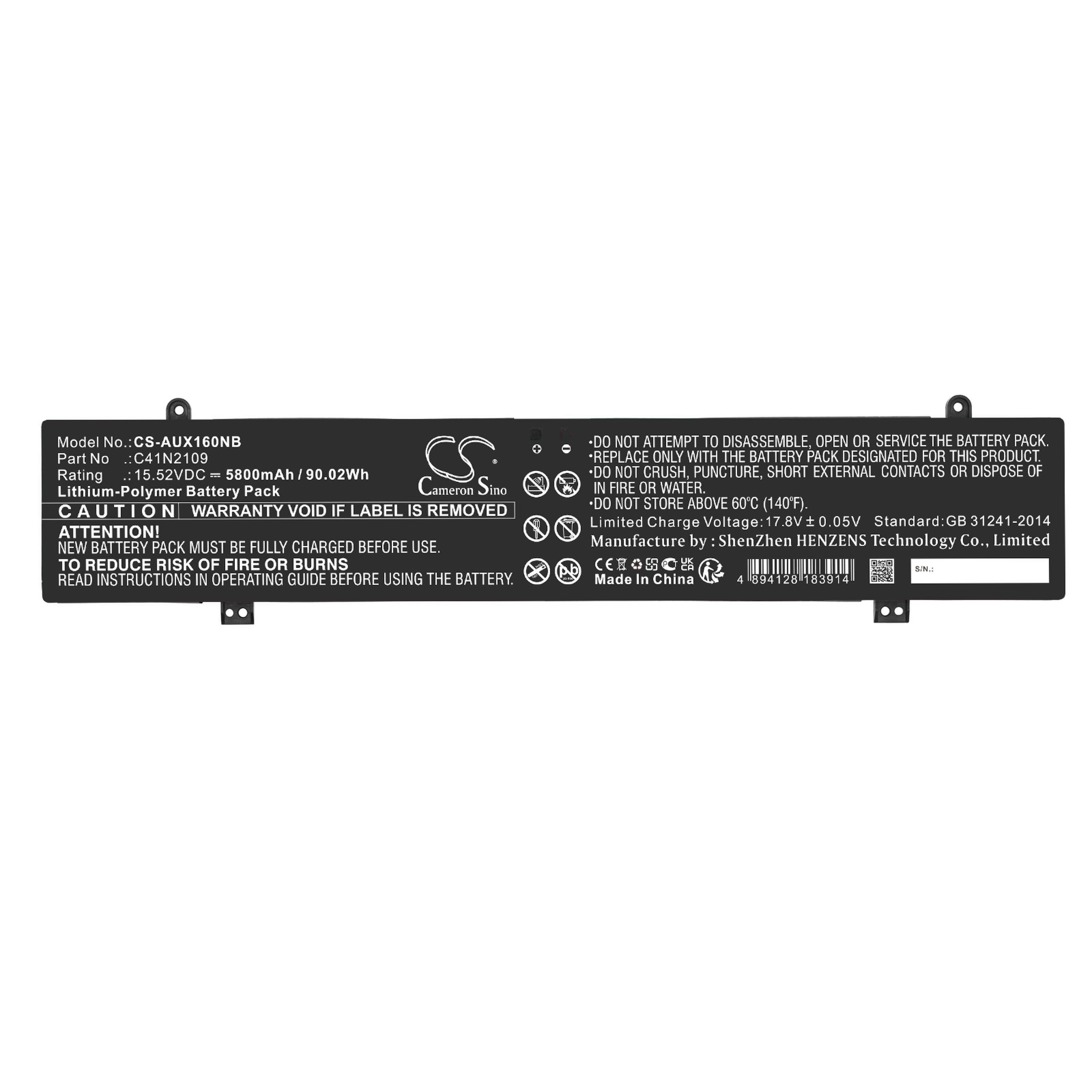Cameron Sino 5800 mAh for Asus