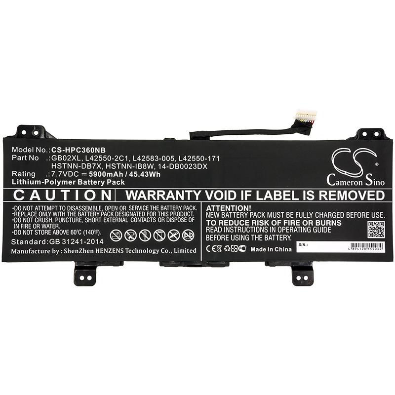 Cameron Sino 5900 mAh for HP